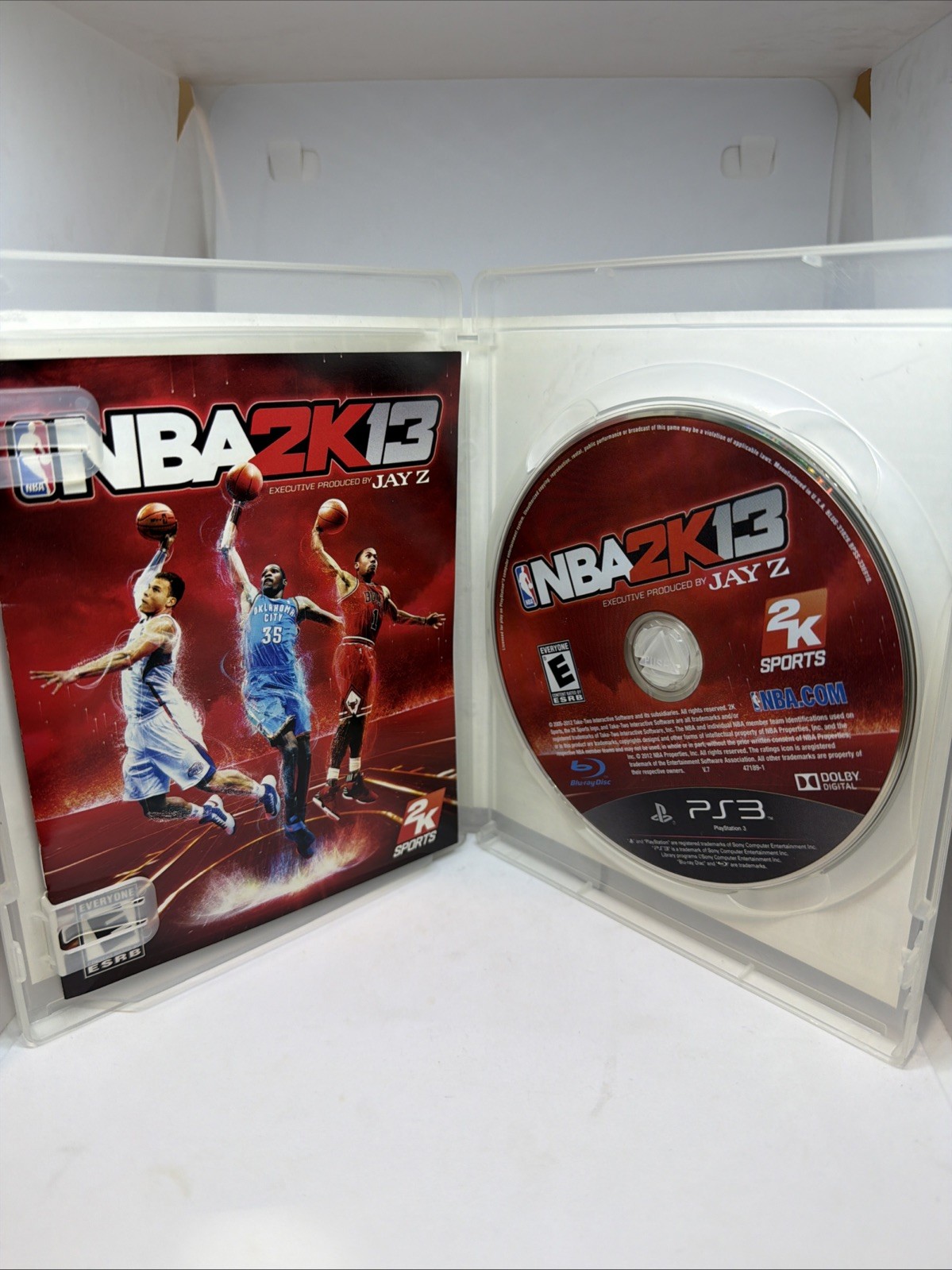 NBA 2K13 Sony PlayStation 3 PS3 Complete CIB Tested Jay-Z Edition