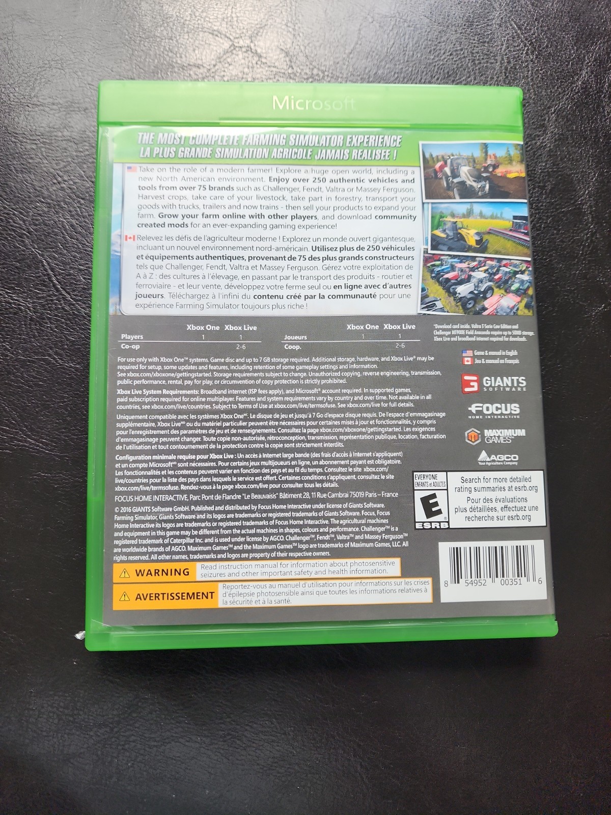 Farming Simulator 17 Microsoft Xbox One CIB Tested