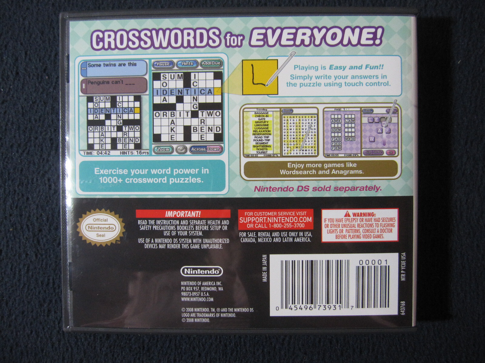 Crosswords DS [ Nintendo]