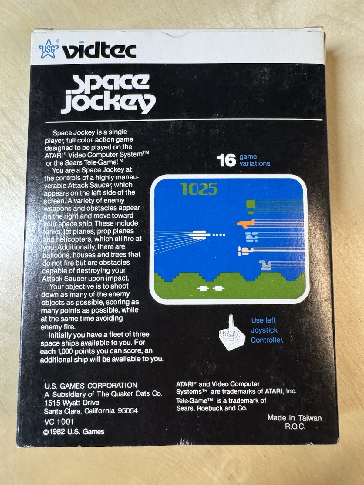 Atari 2600 Space Jockey – Towering Infernal – Sneak’n Peek – 3 Games – All CIB
