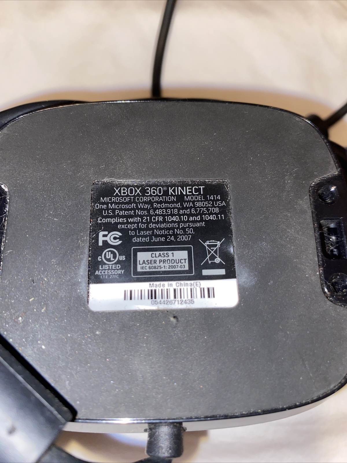 XBOX 360 Kinect Has Not Been Tested Not Sure If It Works