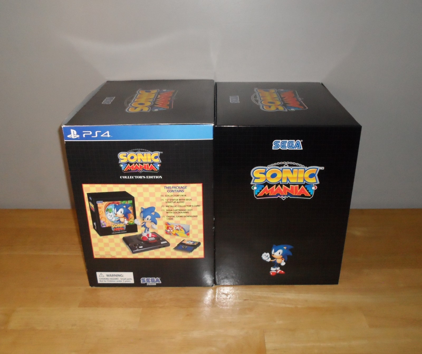 *NO GAME* Sonic Mania Collector’s Edition PS4 PlayStation 4 Box Ring Card Only