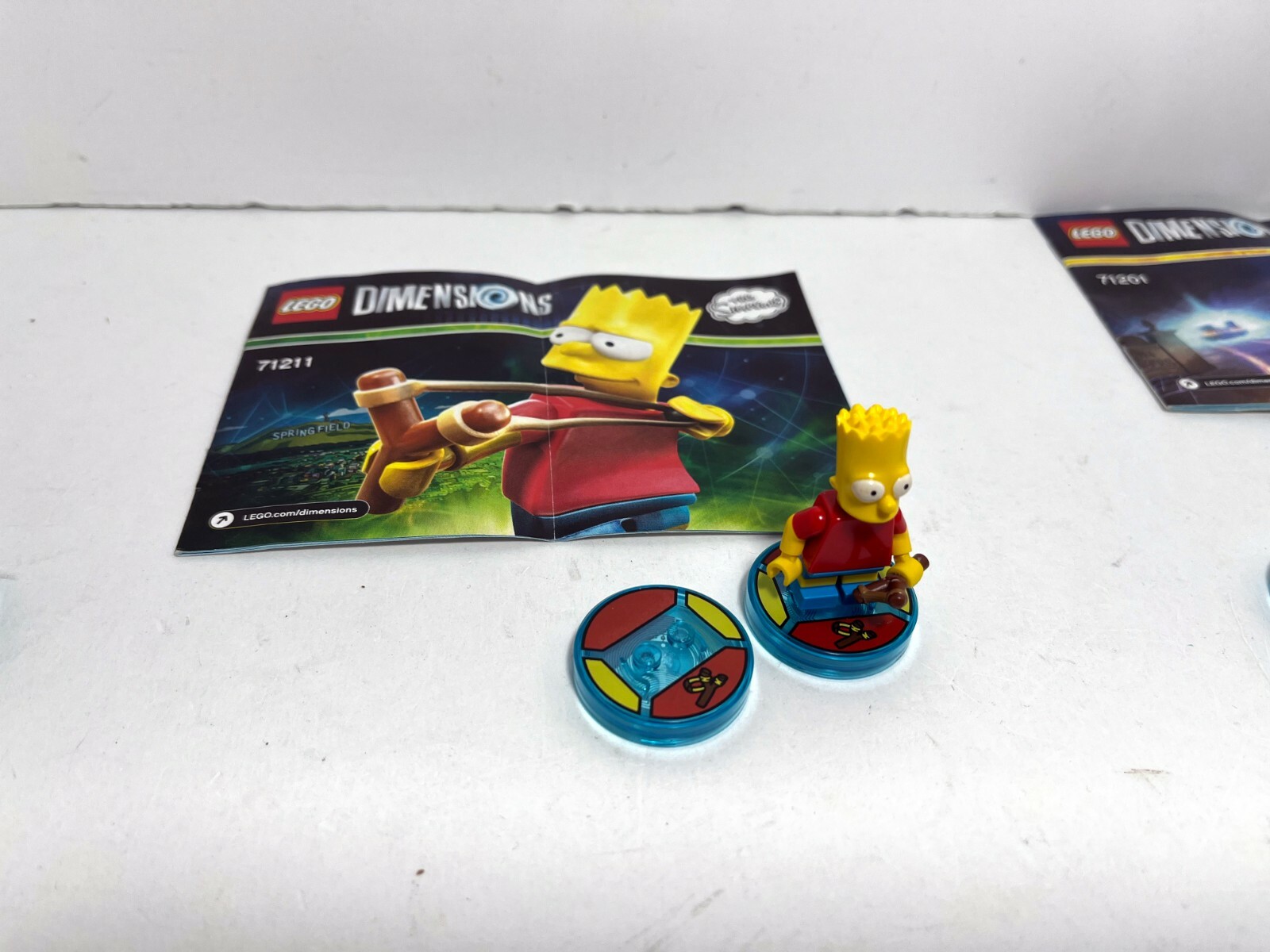 Lego Dimensions tag lot simpsons 71211 back to the future 71201 some glued