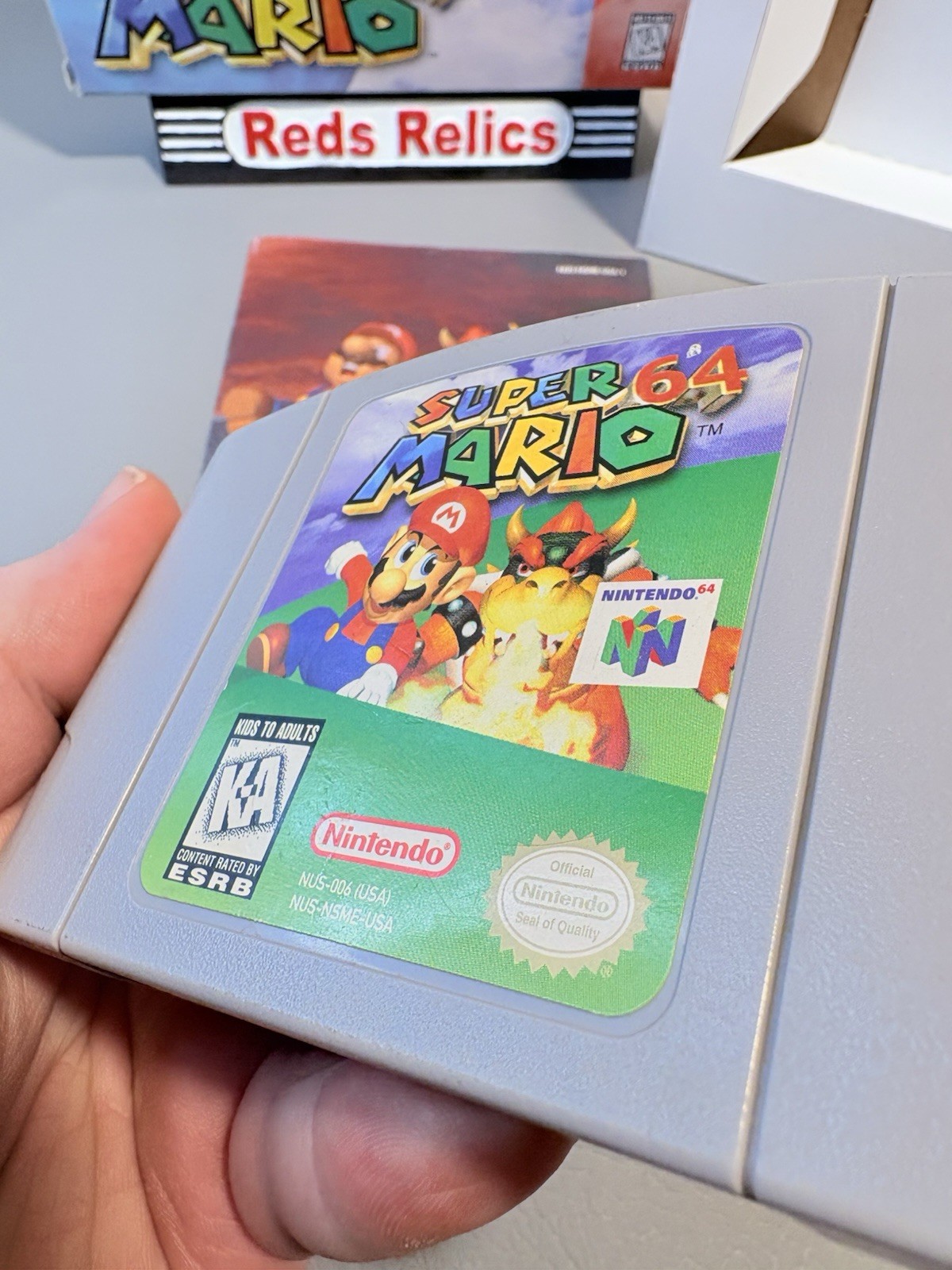 Super Mario 64 Nintendo N64 1996 Complete CIB – Authentic – Very Good Condition