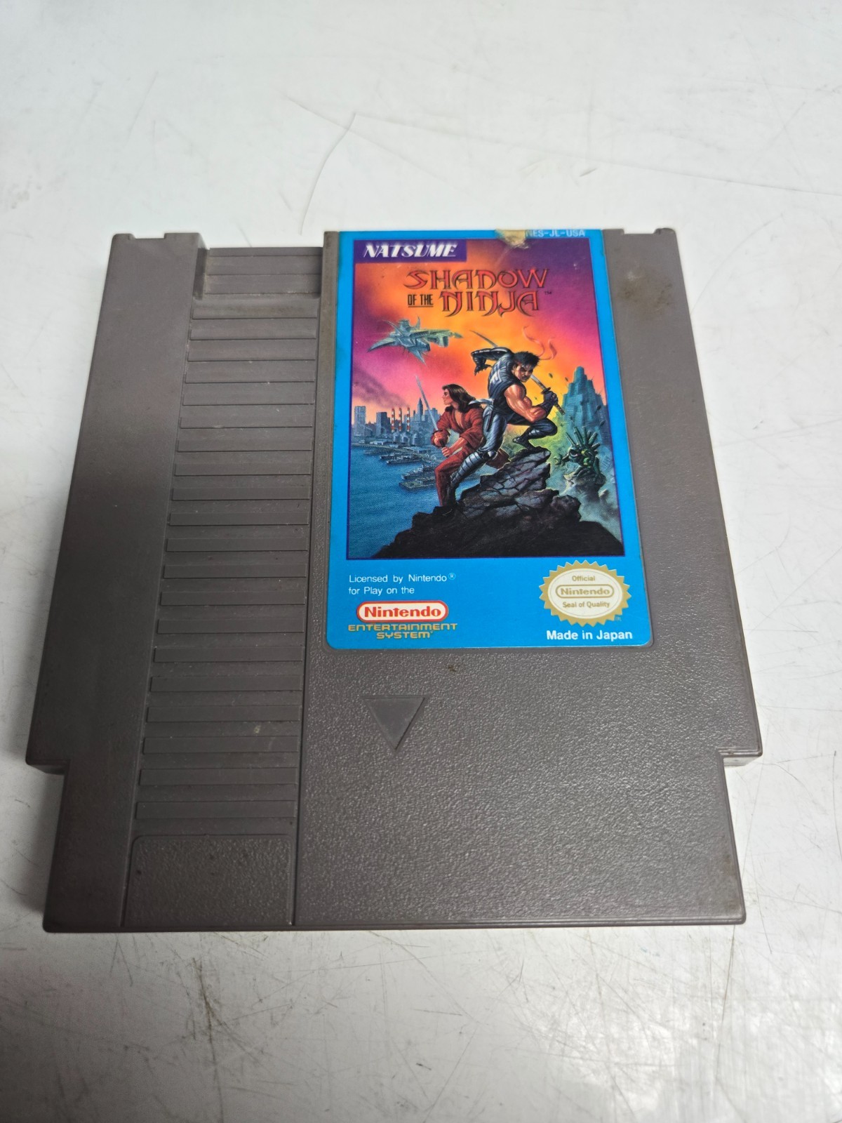 NES Shadow Of the Nija Natsume Video Game Nintendo 1985 Japan