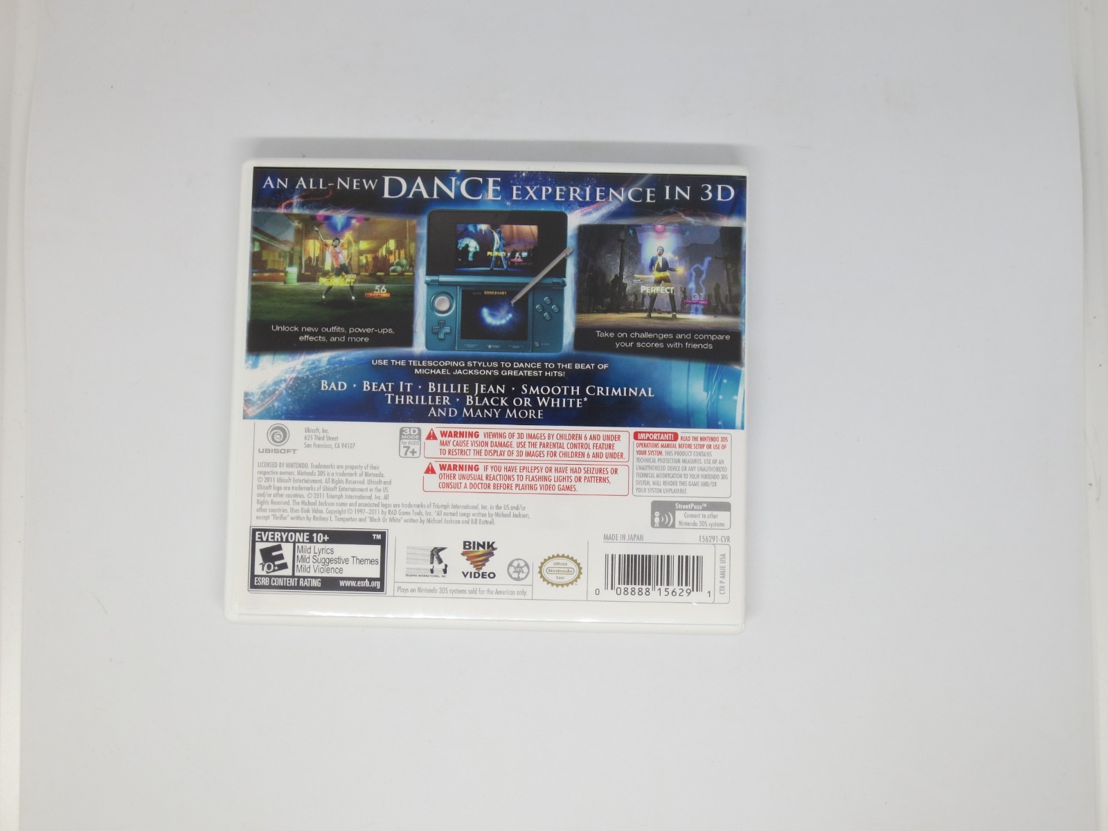 Michael Jackson The Experience – Nintendo 3DS