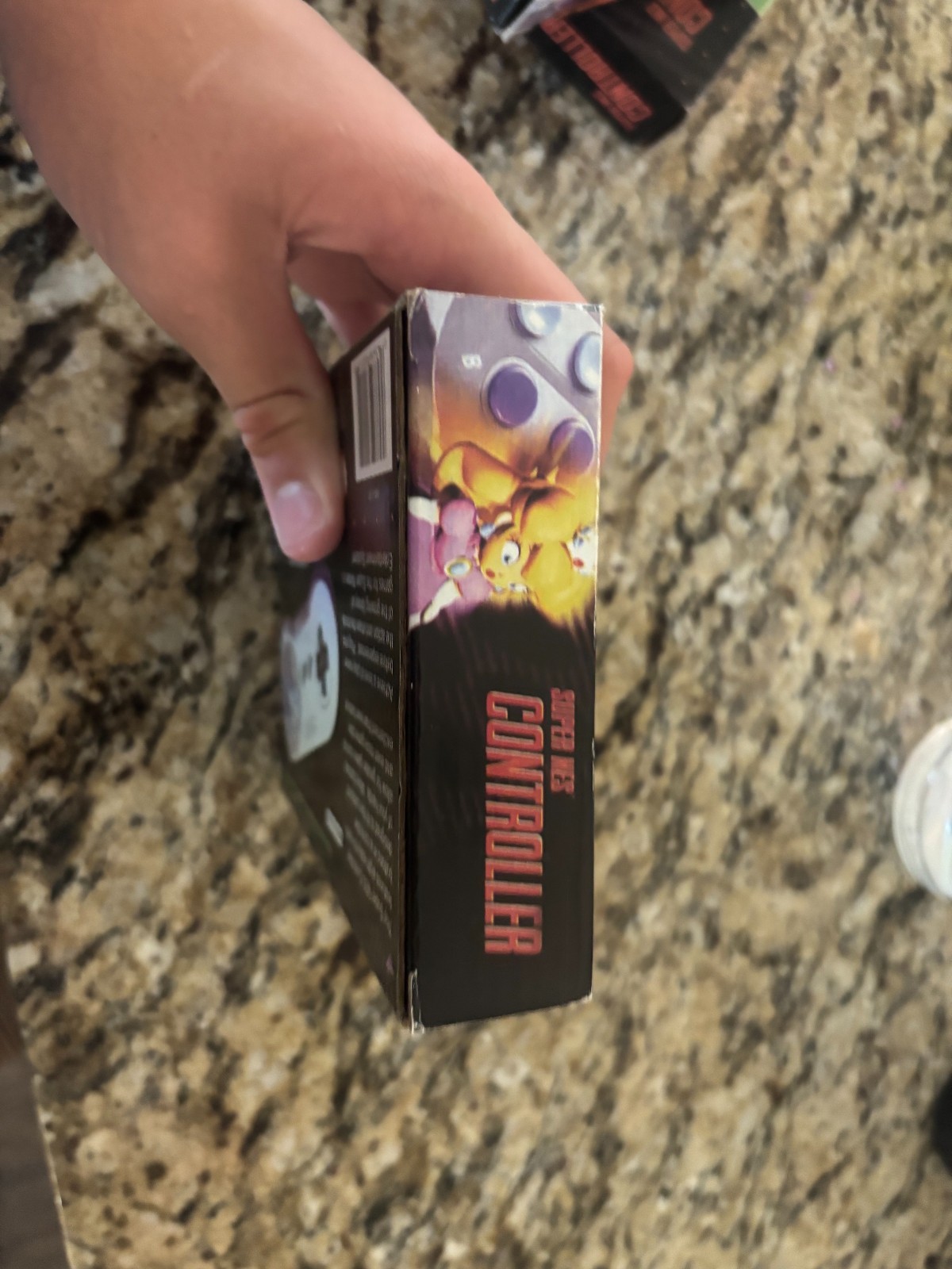 mario and yoshi snes controller in box never taken out of wrapper