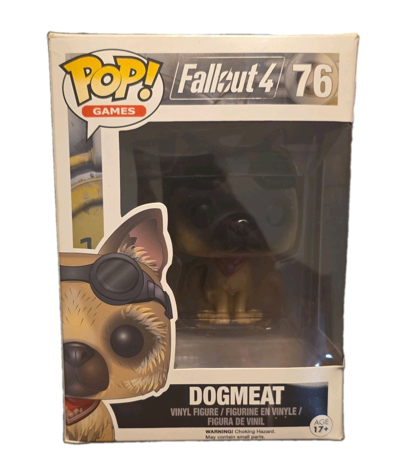 Funko Pop! Games Fallout 4 Dogmeat Vinyl Figure #76 2015 JJL 151223