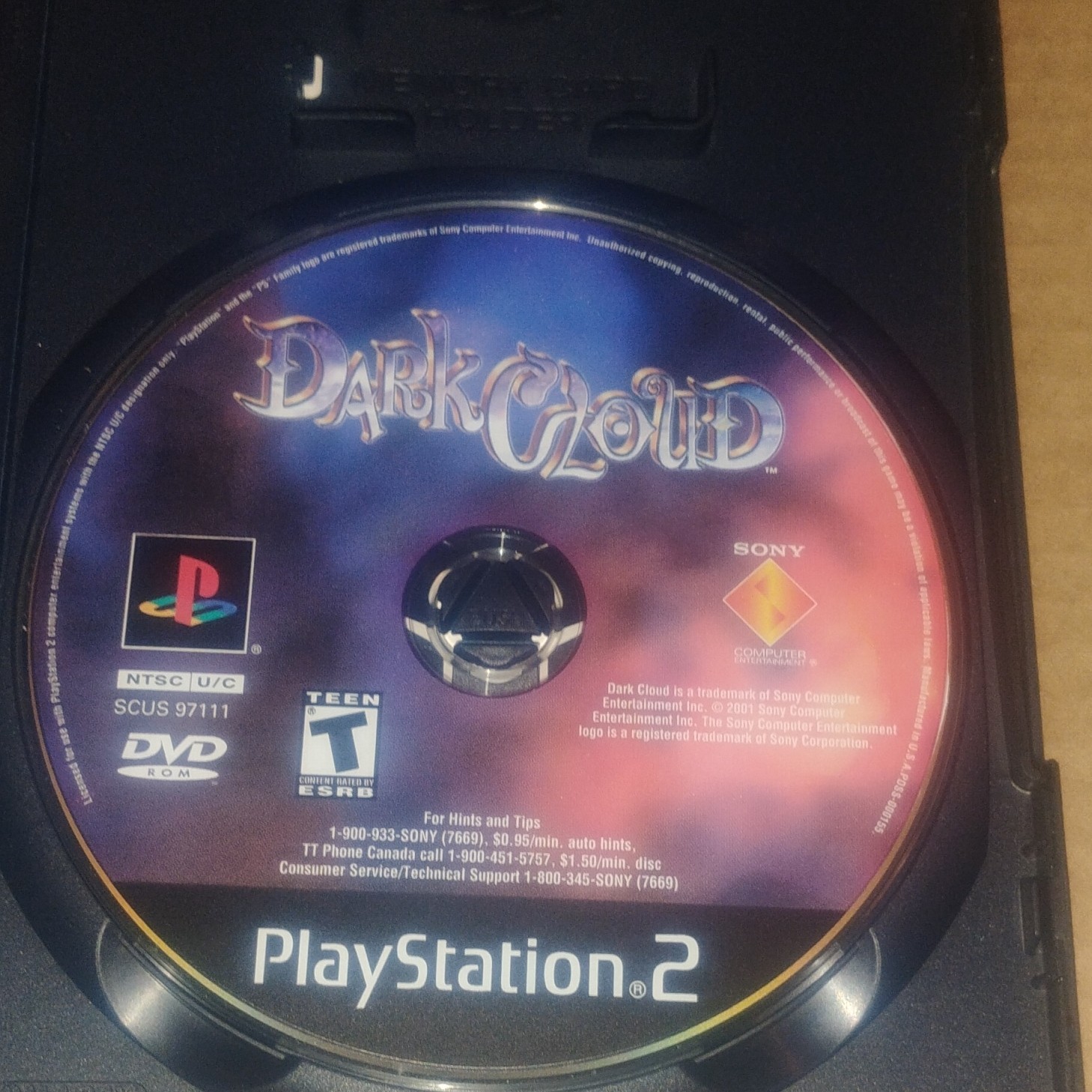 Dark Cloud Sony PlayStation 2 Role Playing Manual Included 2001