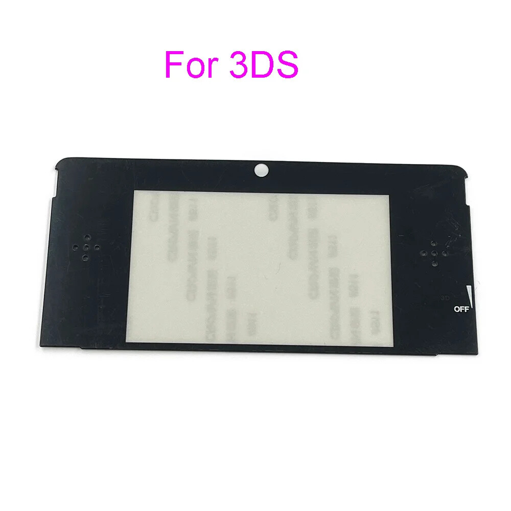 Replacement Plastics or Glass Top Screen Protector Cover Lens For Nintendo 3DS