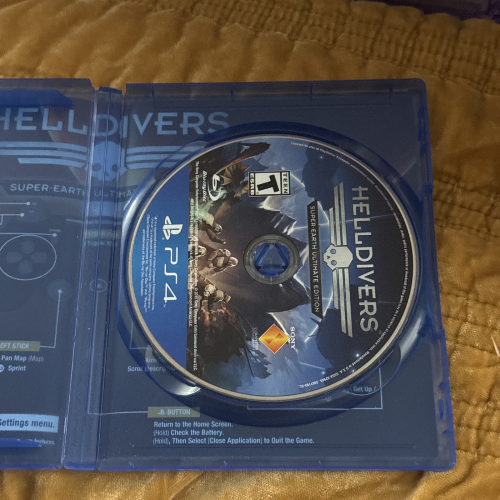 Helldivers — Super Earth Ultimate Edition (Sony PlayStation 4) Tested & Working