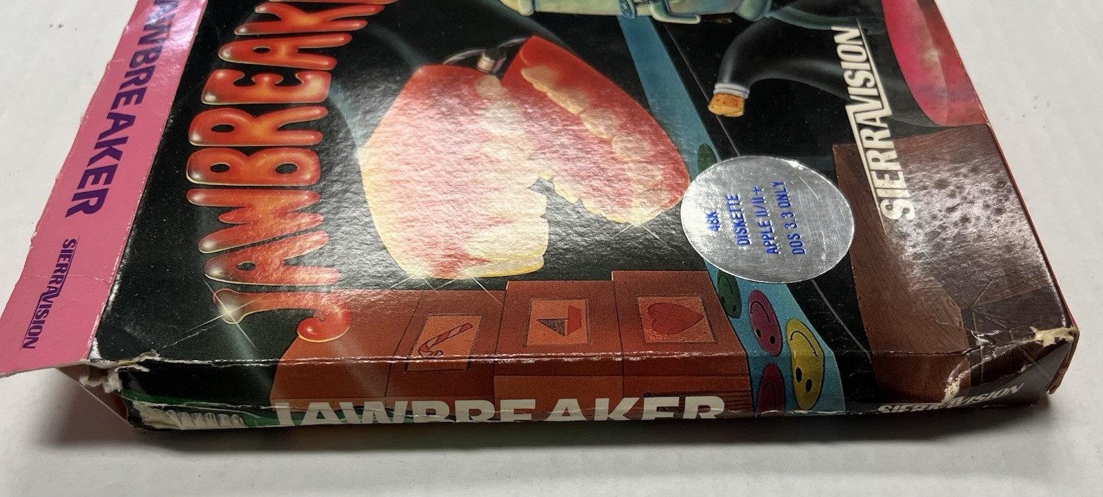 Jawbreaker (Sierra Online Inc 1981) Apple II – 48K Diskette – CIB – Vintage Rare