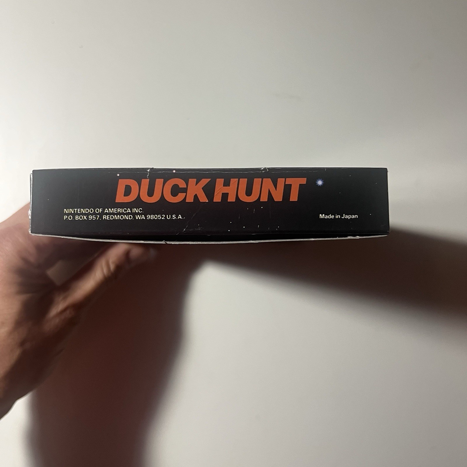 Duck Hunt Nintendo NES, 1985 5-Screw Hangtab CIB Complete In Box