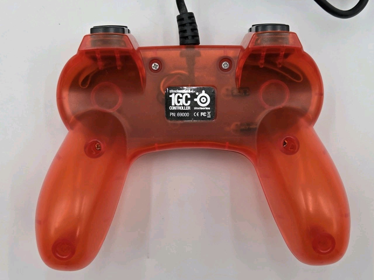 SteelSeries 1GC Wired PC USB Gamepad Controller – Atomic Orange Translucent Qty2