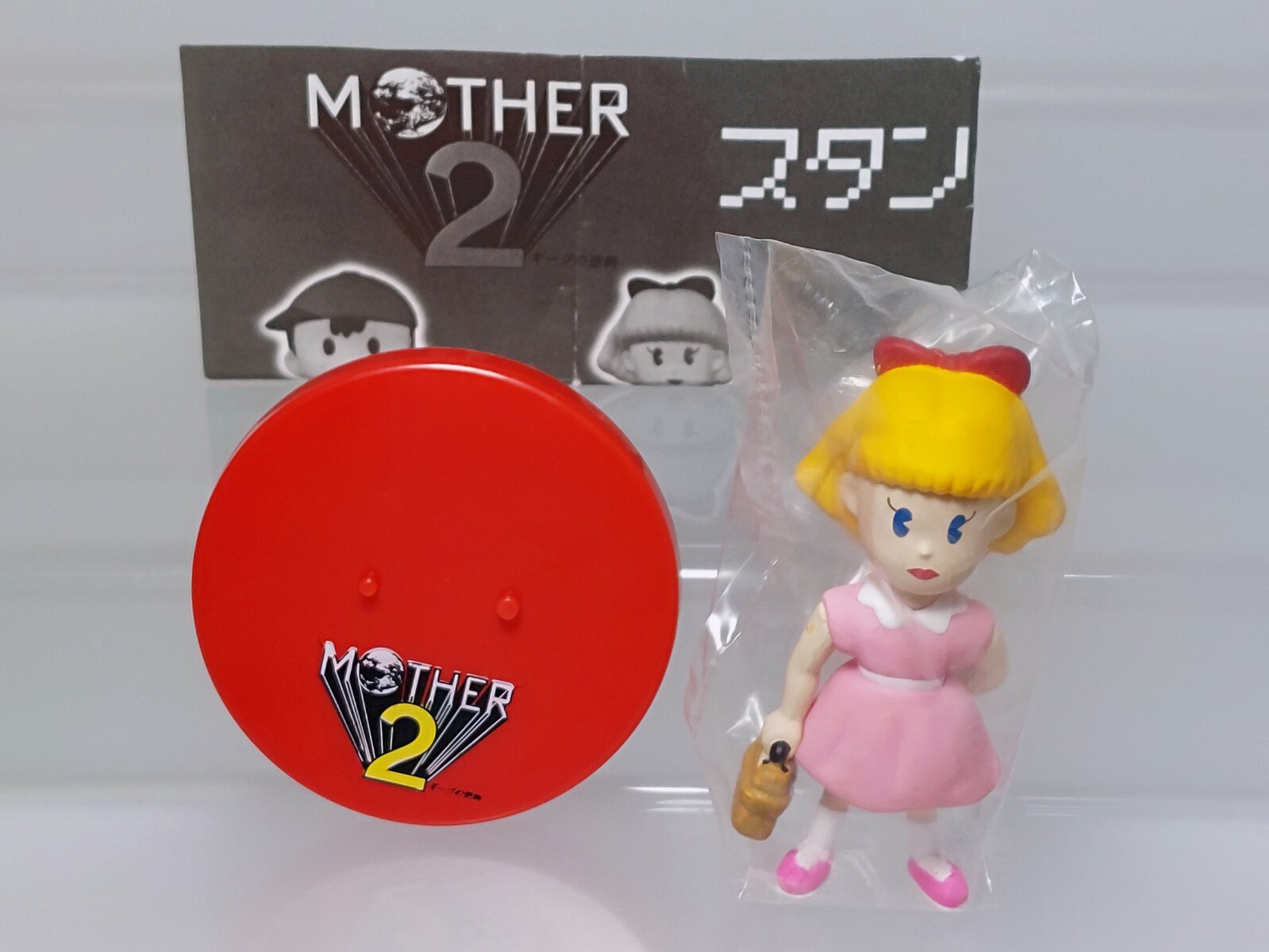 EarthBound MOTHER 2 Stand Figure Paula Takara Tomy A.R.T.S 2014 Japan New 2.6in