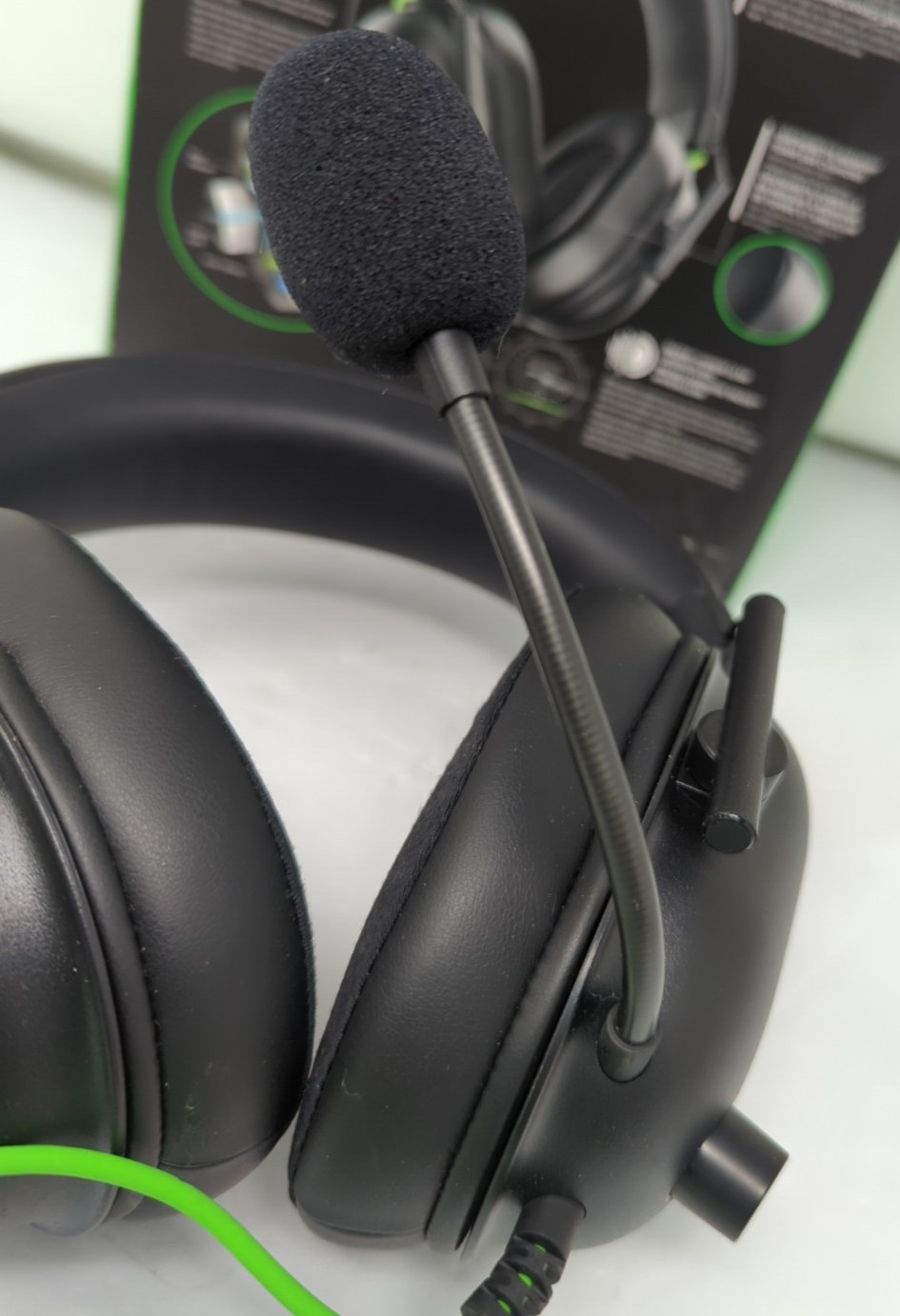 Razer Blackshark V2 X Black Over the Ear Gaming Headset!!!READ DESCRIPTION!!!