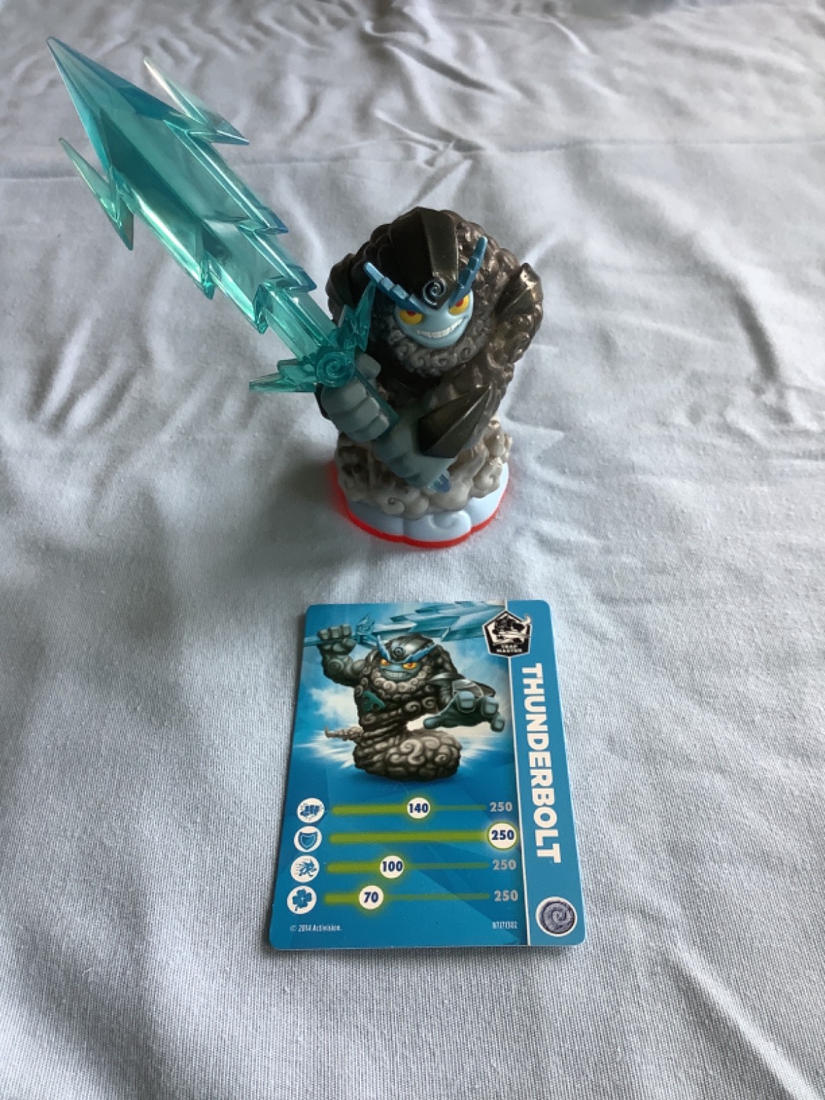 Skylanders Trap Team Thunderbolt Figure Nice Shape Activision Video Game