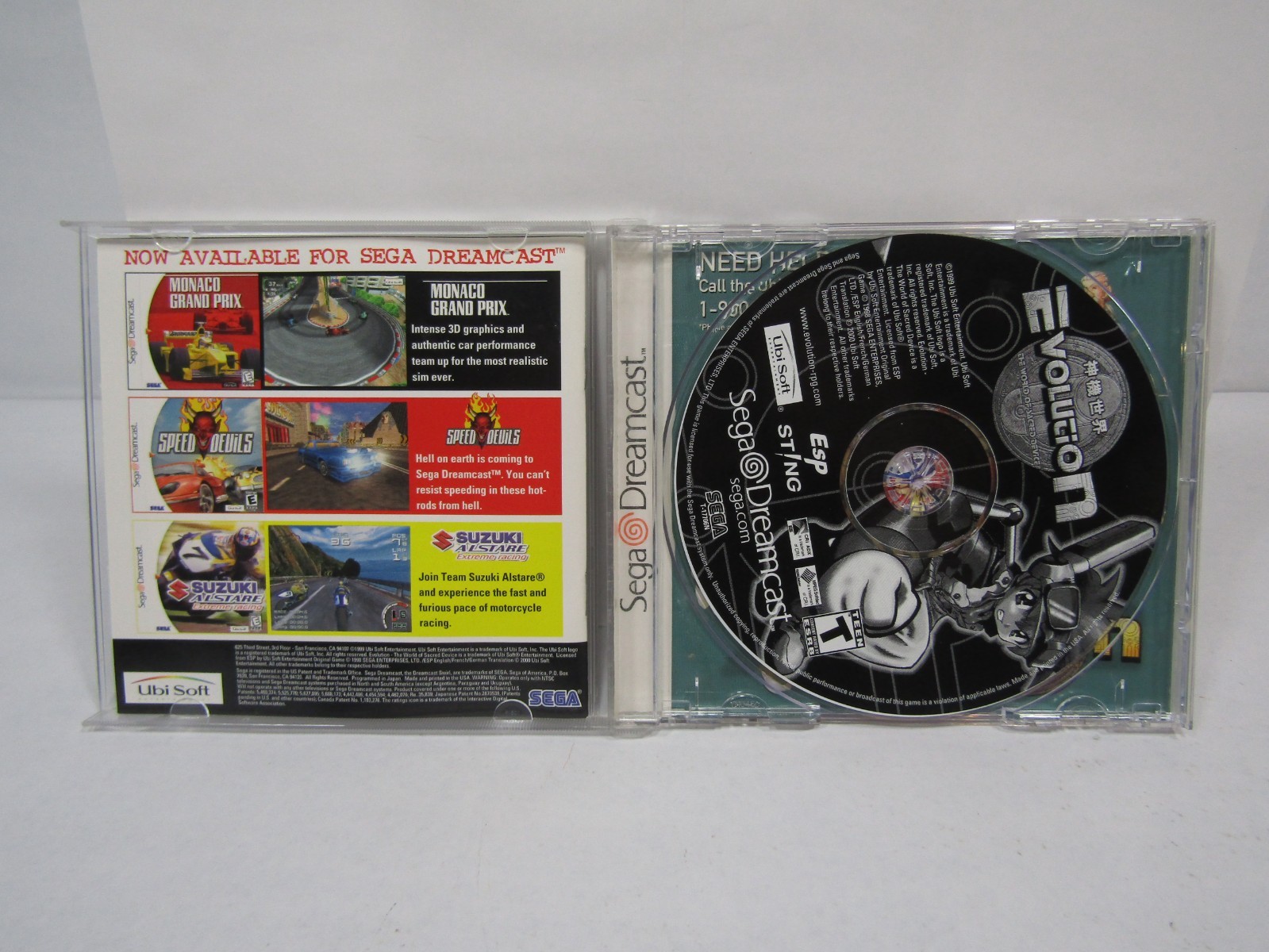 Sega Dreamcast Evolution the World of Sacred Device, Complete