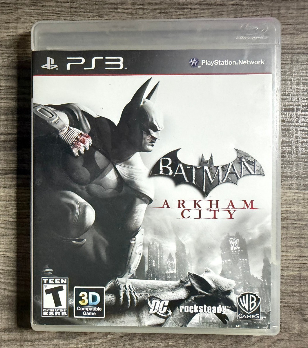 Batman Arkham City – Sony Playstation 3 PS3 – WB Games – Acceptable Condition