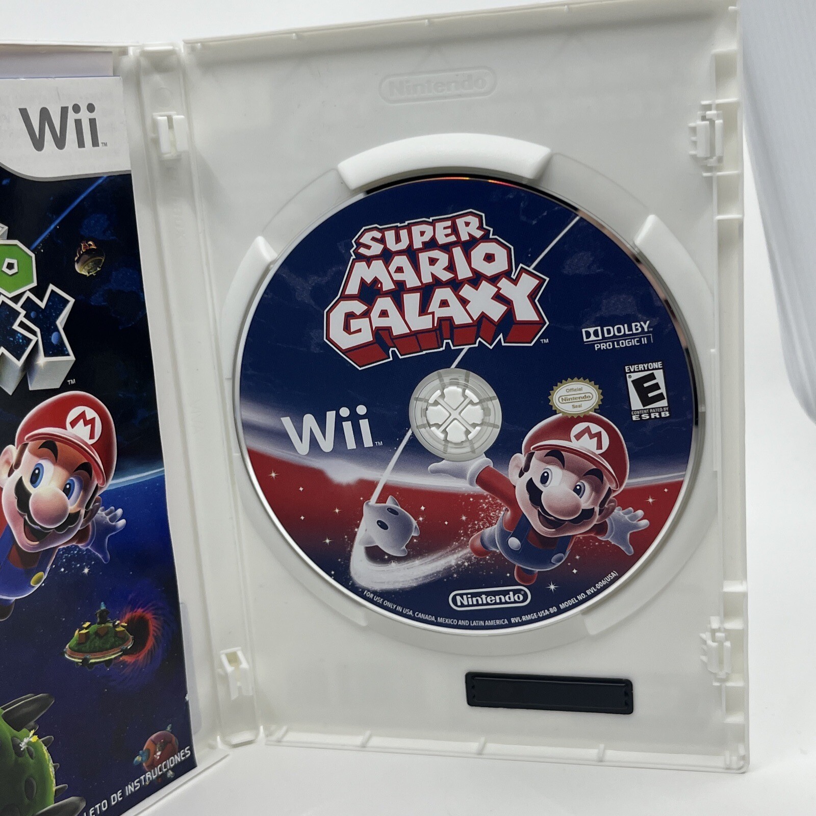 Super Mario Galaxy (Nintendo Wii, 2007) Clean! CIB Complete w/ Manual – Tested!