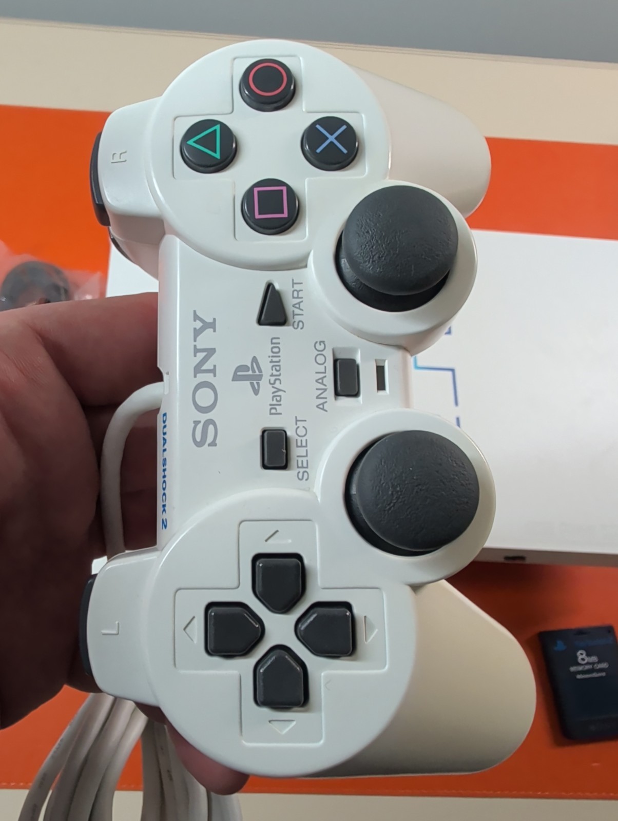 SONY ps2 PlayStation2 White SCPH-50000 Used Good JP W/controller REGION FREE