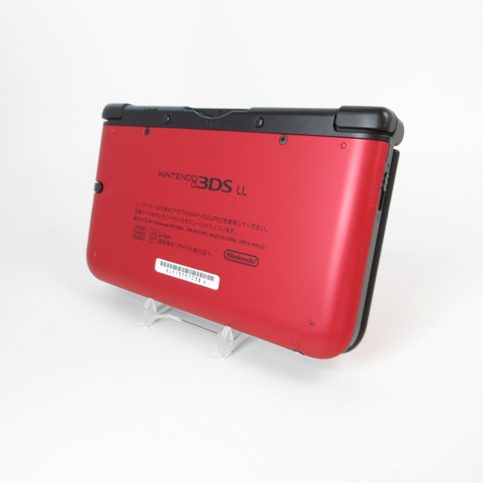 【Excellent】Nintendo 3DS LL XL Red x Black Console Japanese Edition #NET0407/02