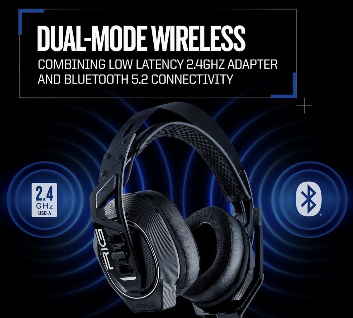 900 MAX HS Multi-Platform Dual Wireless Gaming Headset with Bluetooth 🎧