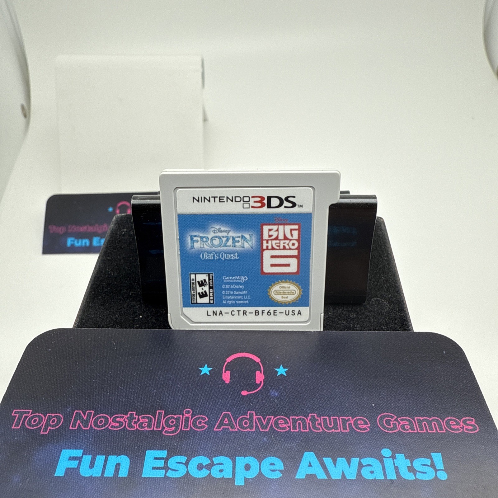 Disney Frozen & Big Hero 6 (Nintendo 3DS XL 2DS DS Game)