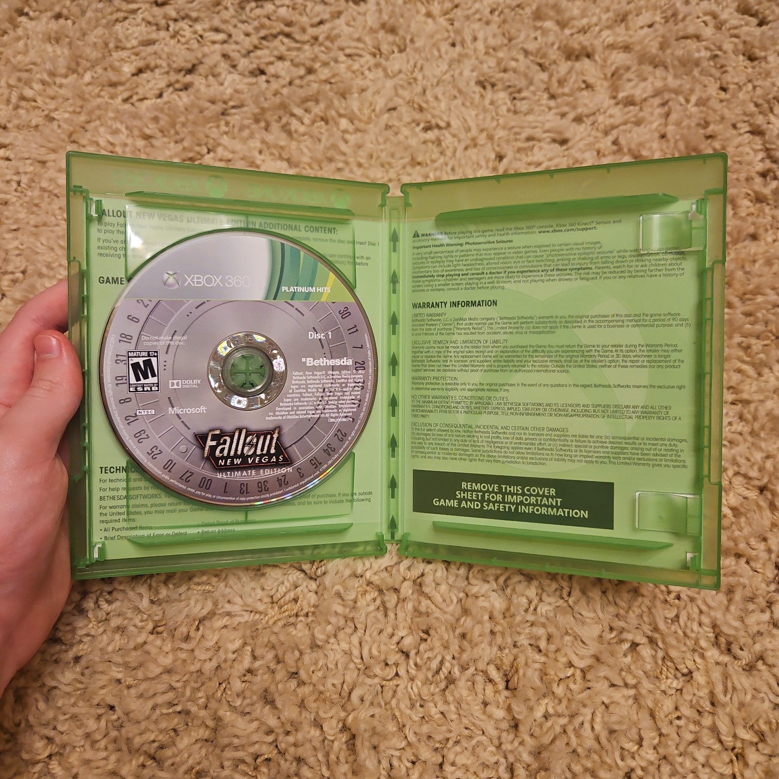 Fallout New Vegas Ultimate Edition (Xbox One/Xbox 360) Tested Works!