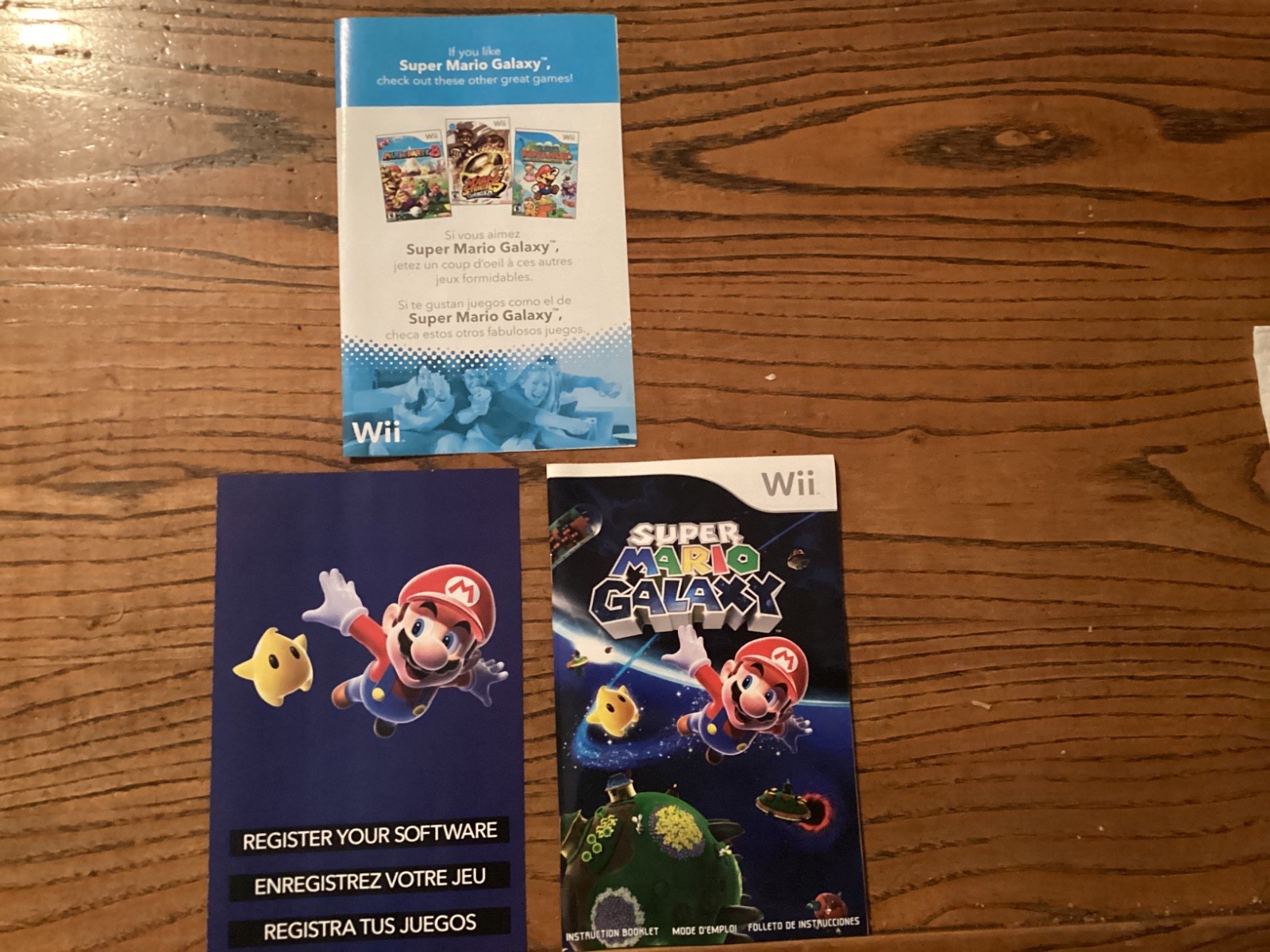 Nintendo Super Mario Galaxy Nintendo Selects Wii NEW SEALED 2007