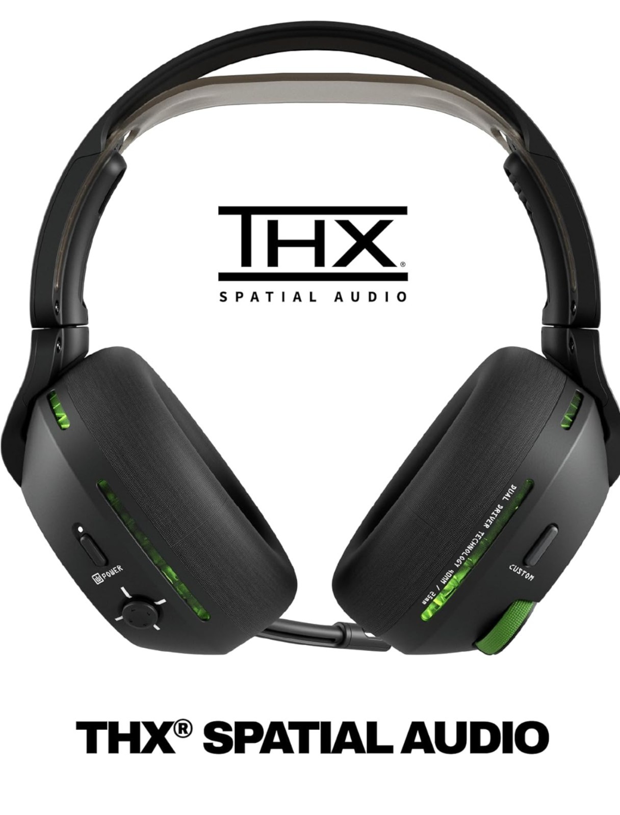 Skullcandy Crusher PLYR 720 Wireless Headset THX Audio, Sensory Bass – Xbox