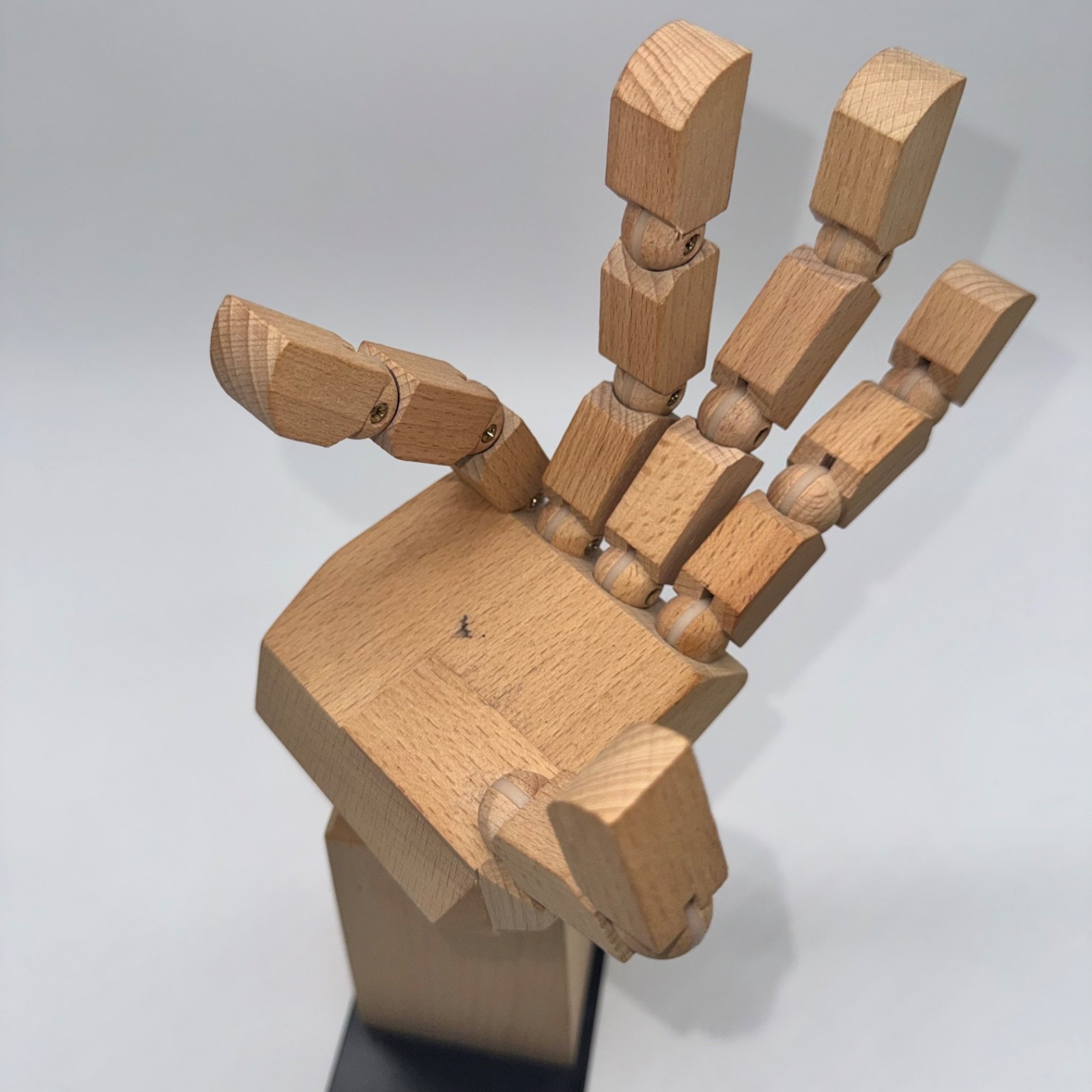 Ikea LANESPELARE LÅNESPELARE Accessories Stand Moveable Hand, Solid Wood