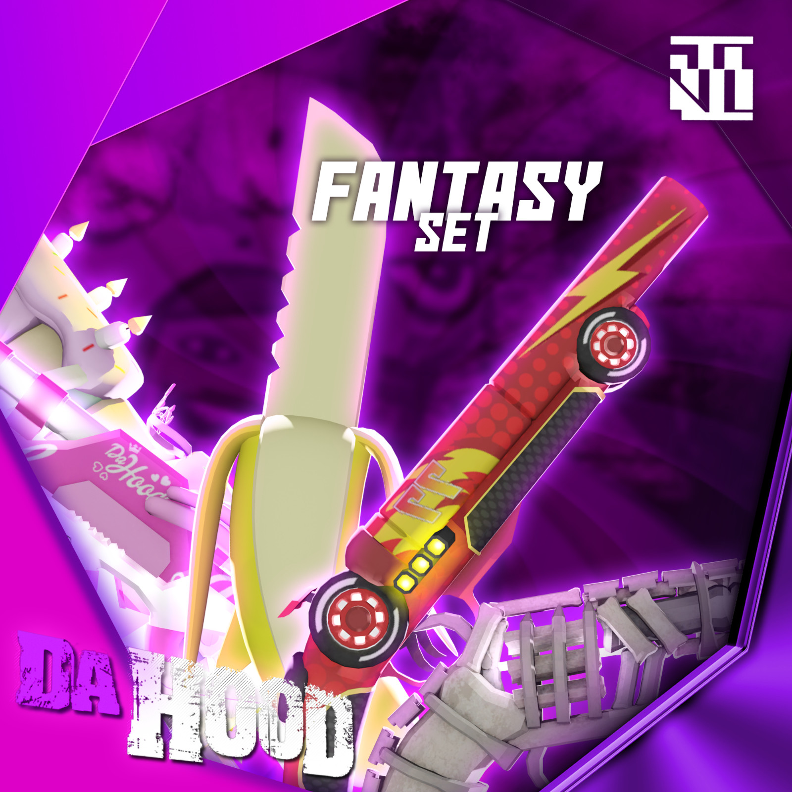 Full Fantasy Set | Da Hood | Fast and Cheap