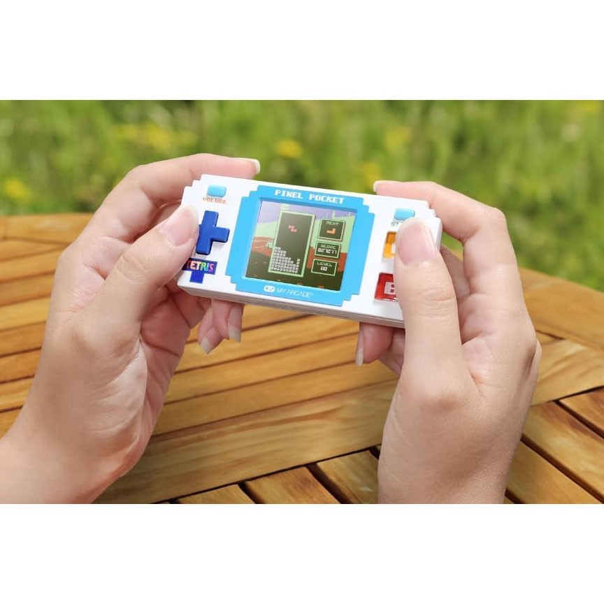 My Arcade Tetrix Pixel Player 10 in 1 Retro Video Game Handheld Console