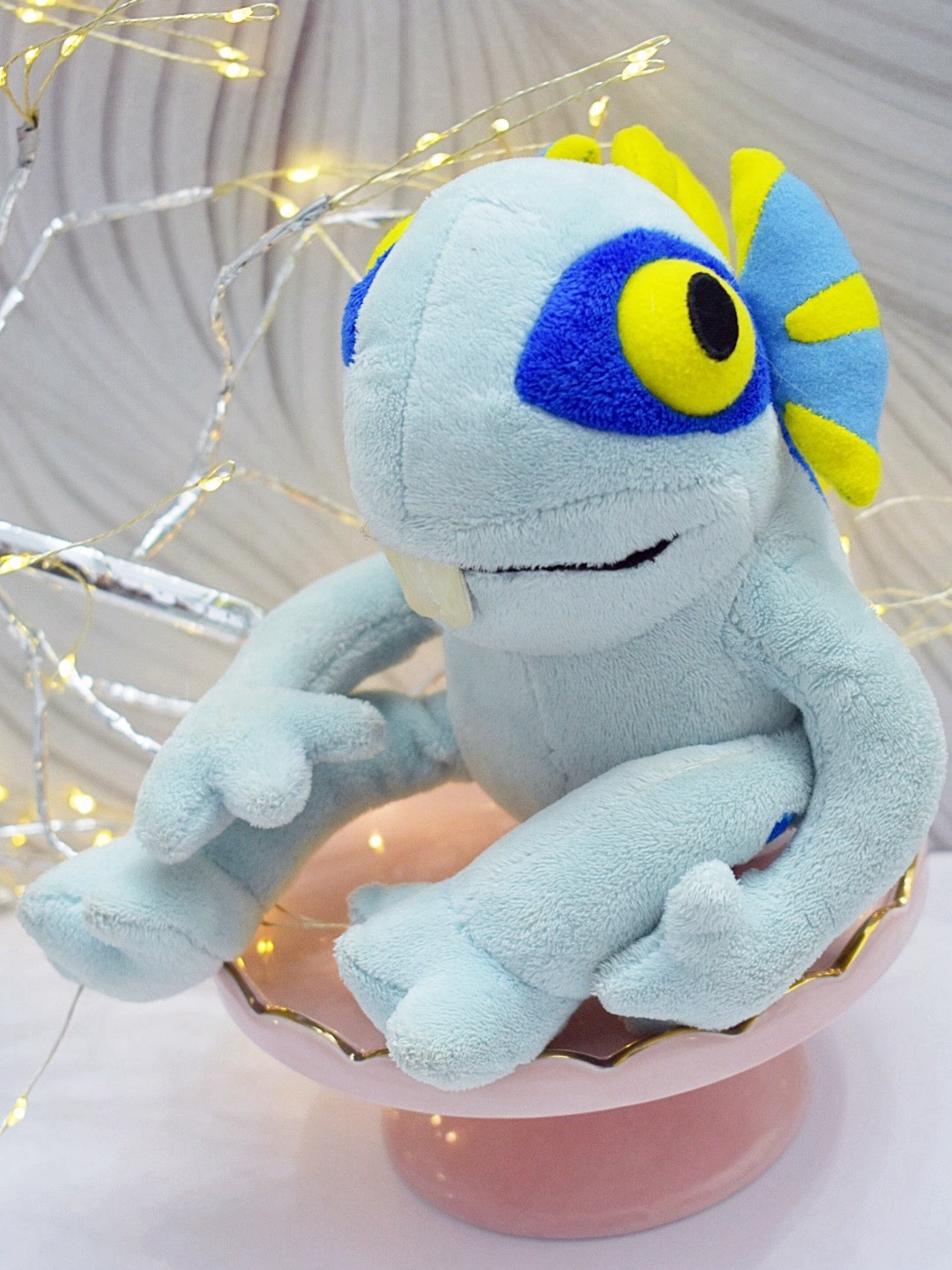Murloc Plush lot Of 4 from World of Warcraft Blizzard Murky Gurky Lurky Murgle