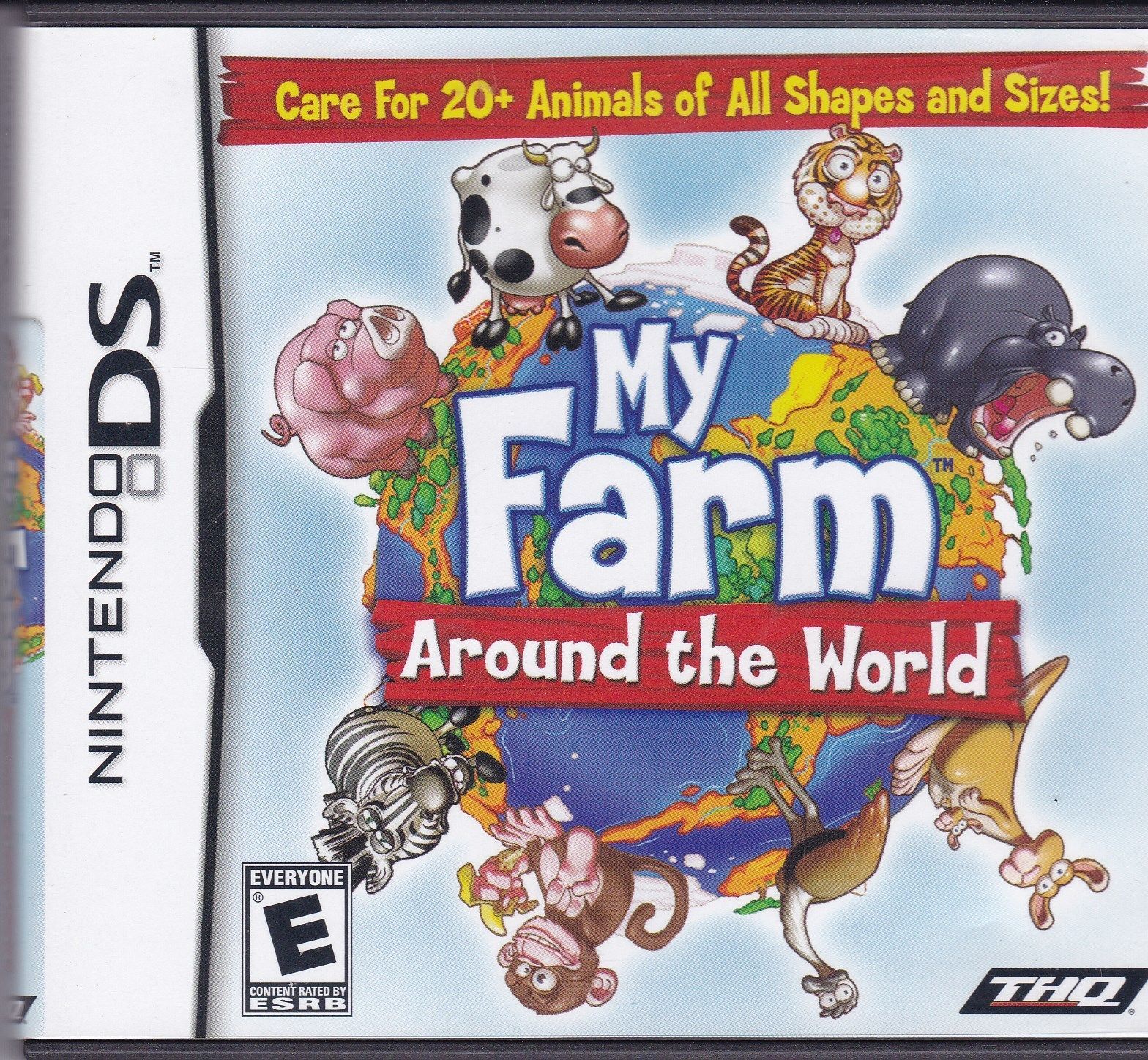 My Farm Around the World (Nintendo DS, 2009) *COMPLETE THE MANUAL*