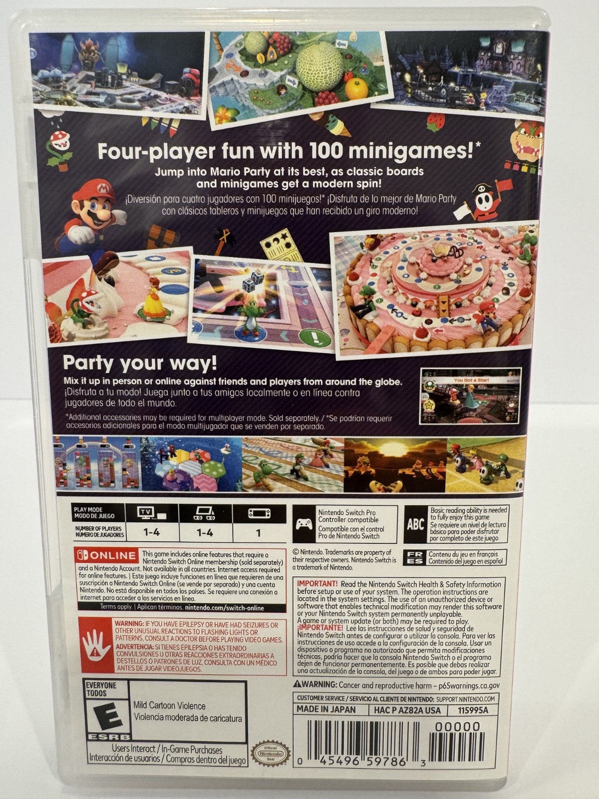 Mario Party Superstars (Nintendo Switch, 2021)