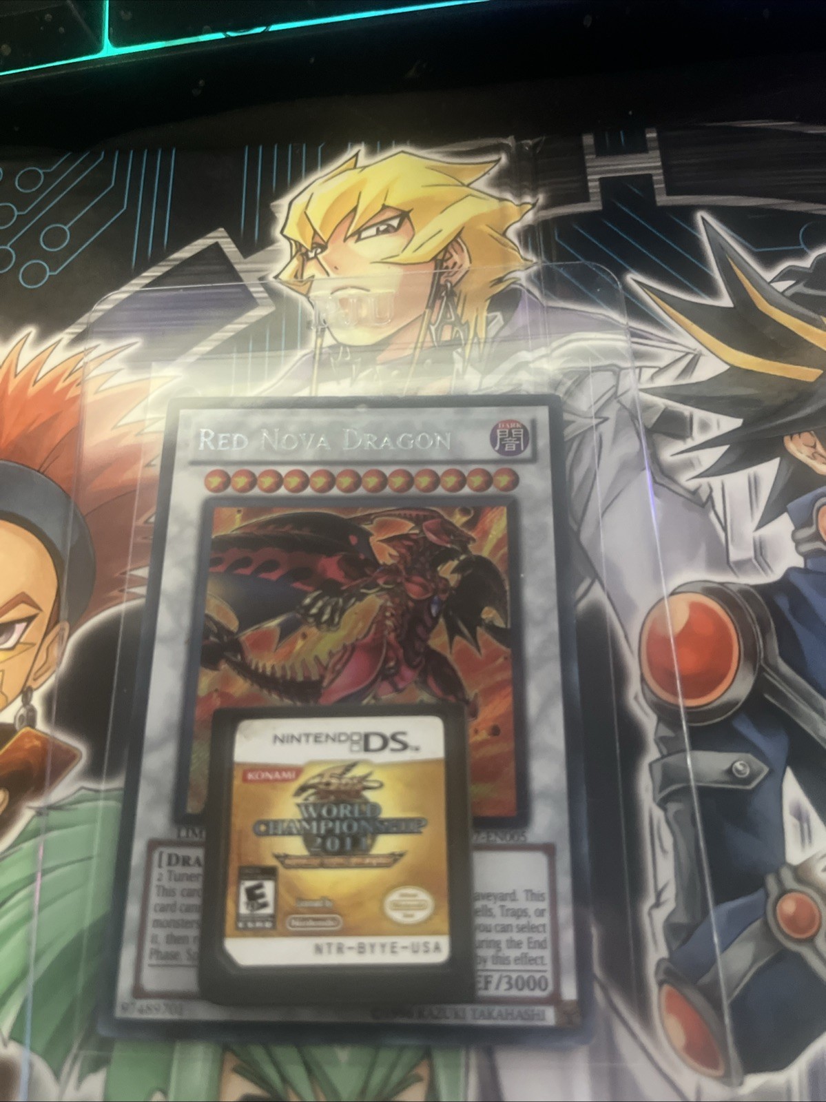 🎮Yu-Gi-Oh:5Ds 2011🎮 ✅WITH A SECRET RARE (LIMITED) RED NOVA DRAGON✅