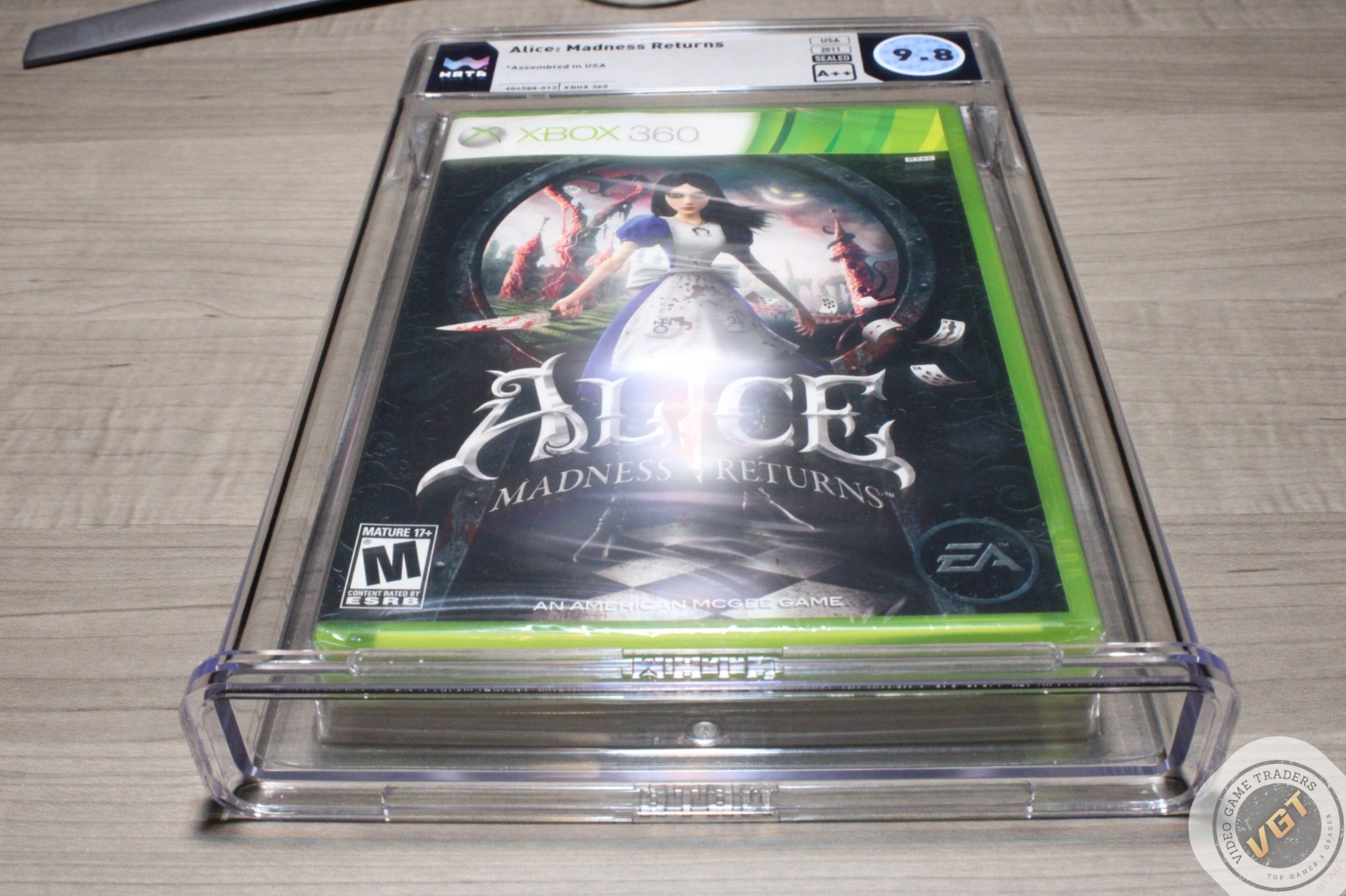 WATA 9.8 A++ – Alice: Madness Returns Xbox 360 2011 NEW! – RARE!