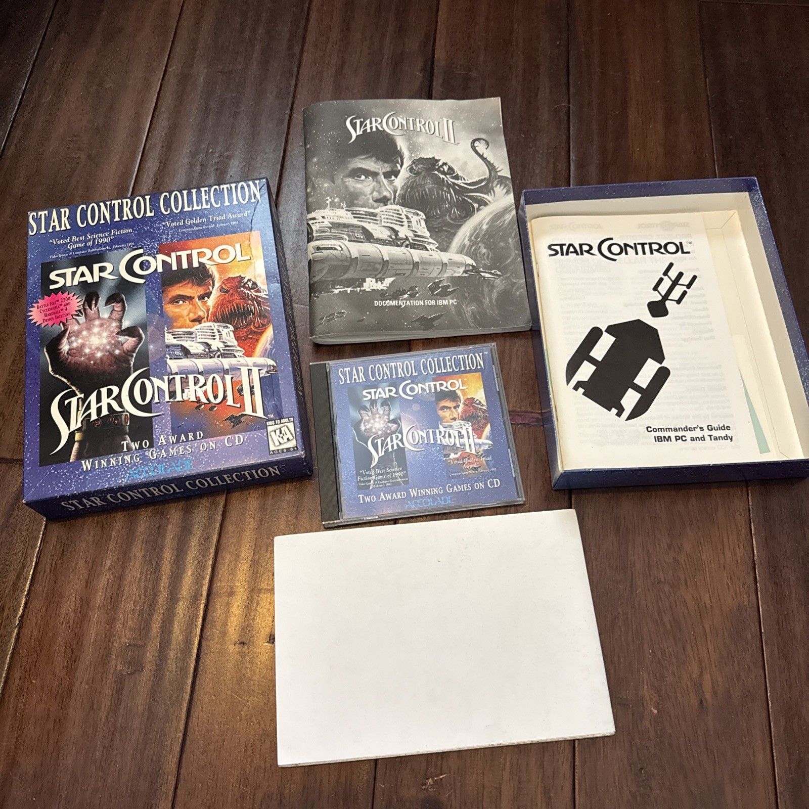 Star Control Collection: Star Control & Star Control II (PC, 1992) Big Box