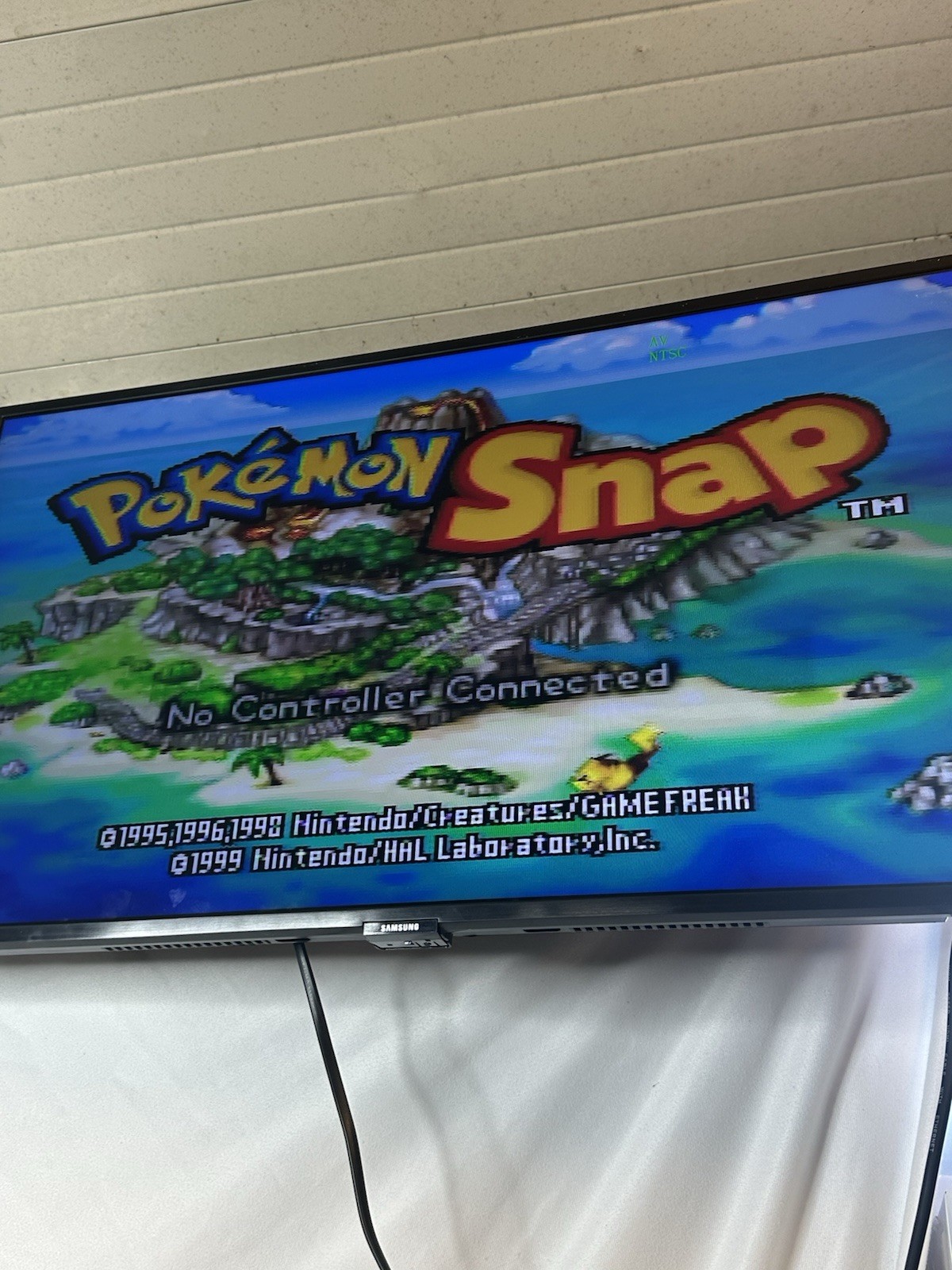 Pokémon Snap N64 Great Shape Works Used Authentic Starts Immediately Free Ship