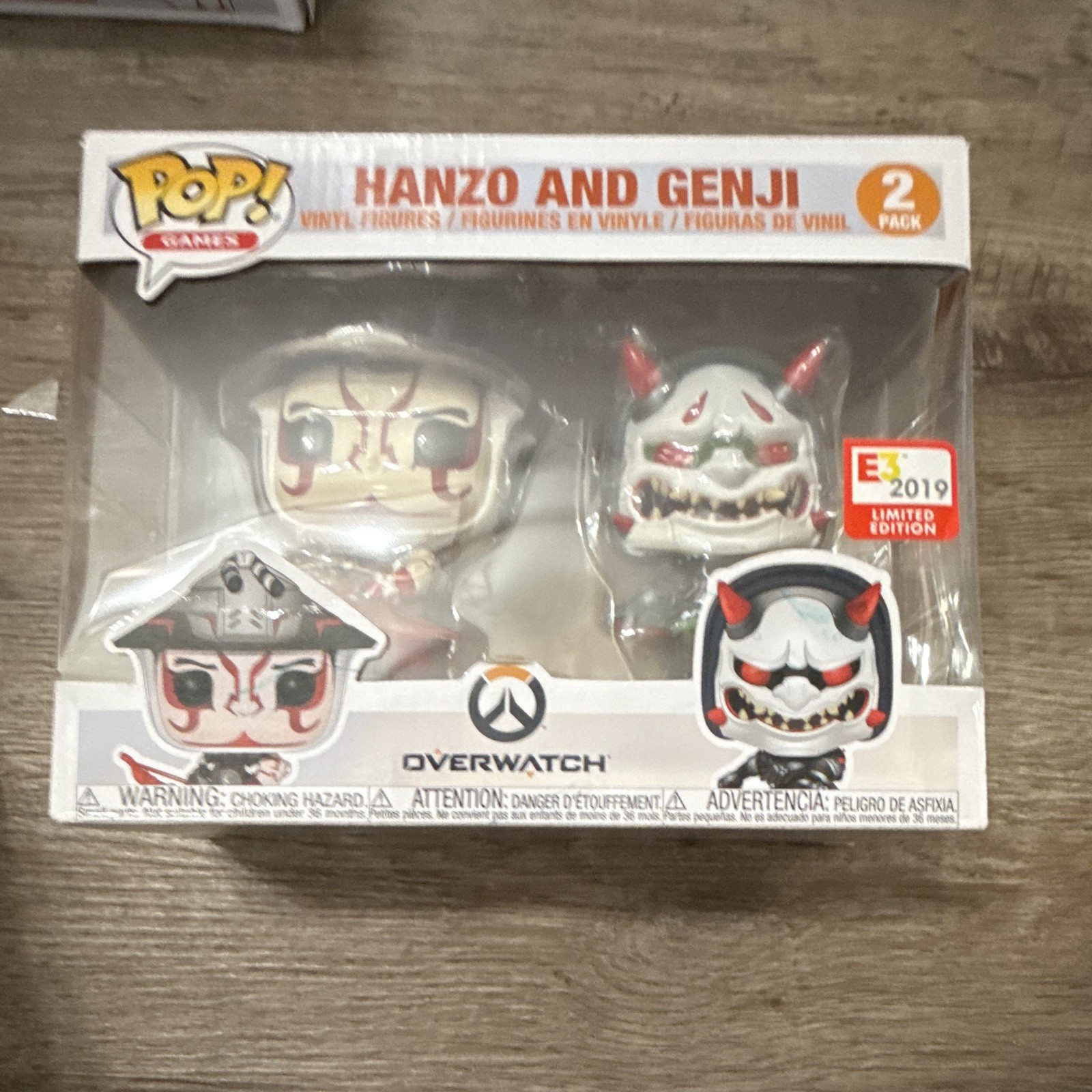 Funko Pop! Games Overwatch Hanzo & Genji 2-Pack Limited Edition Vinyl Figures
