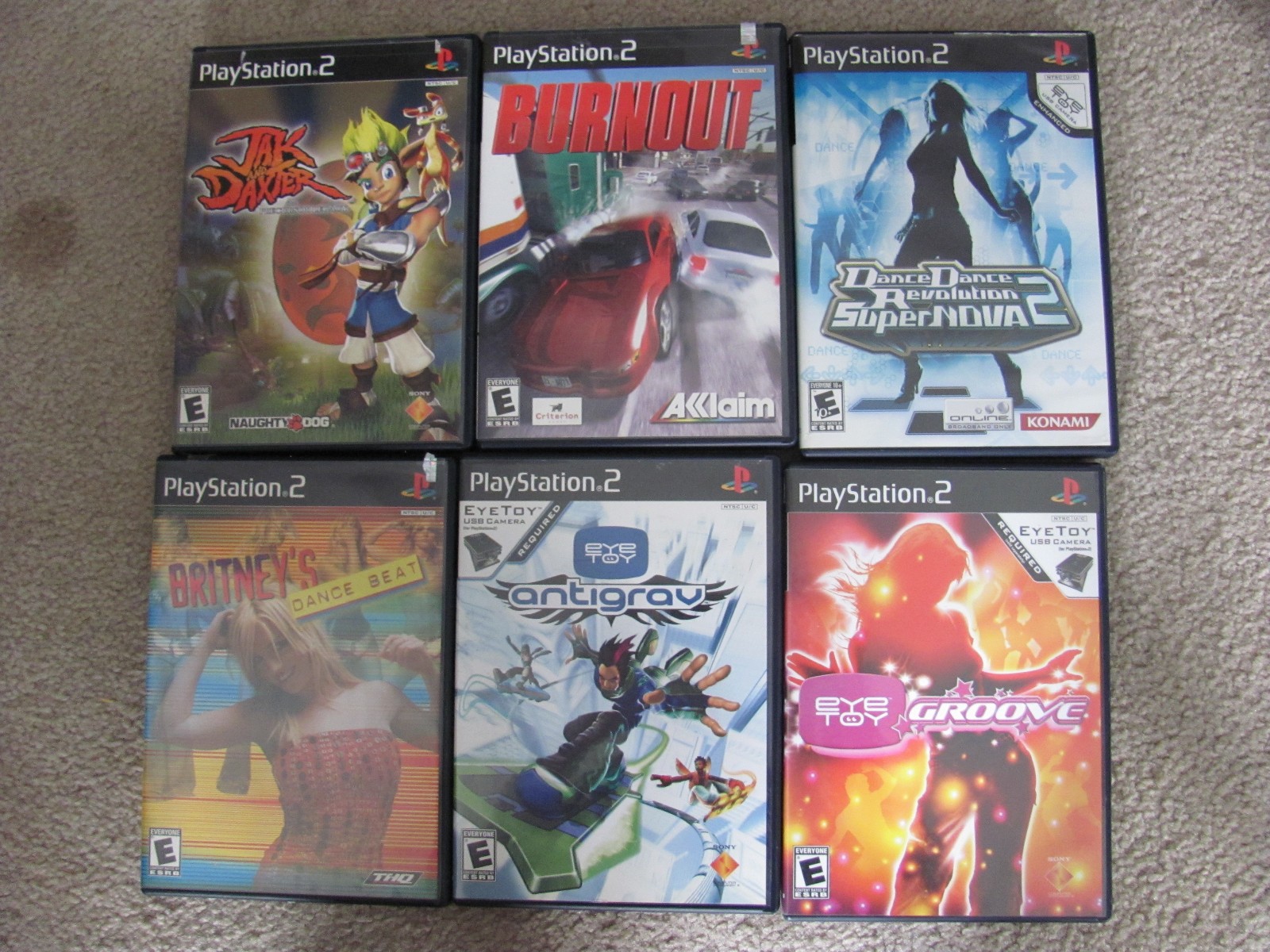 Sony PlayStation 2 PS2 Fat Console Bundle w/Controllers/Games/Pelican/accessorie