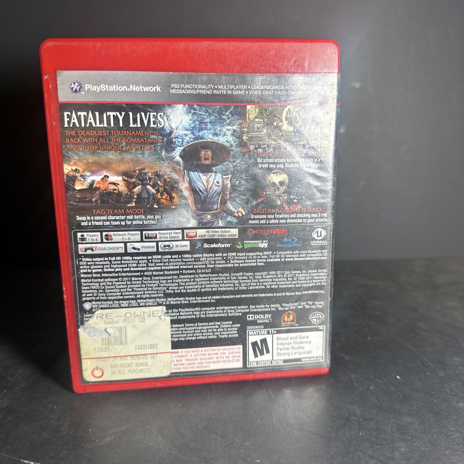 Mortal Kombat Komplete Edition Sony PlayStation 3 PS3 Greatest Hits Complete CIB