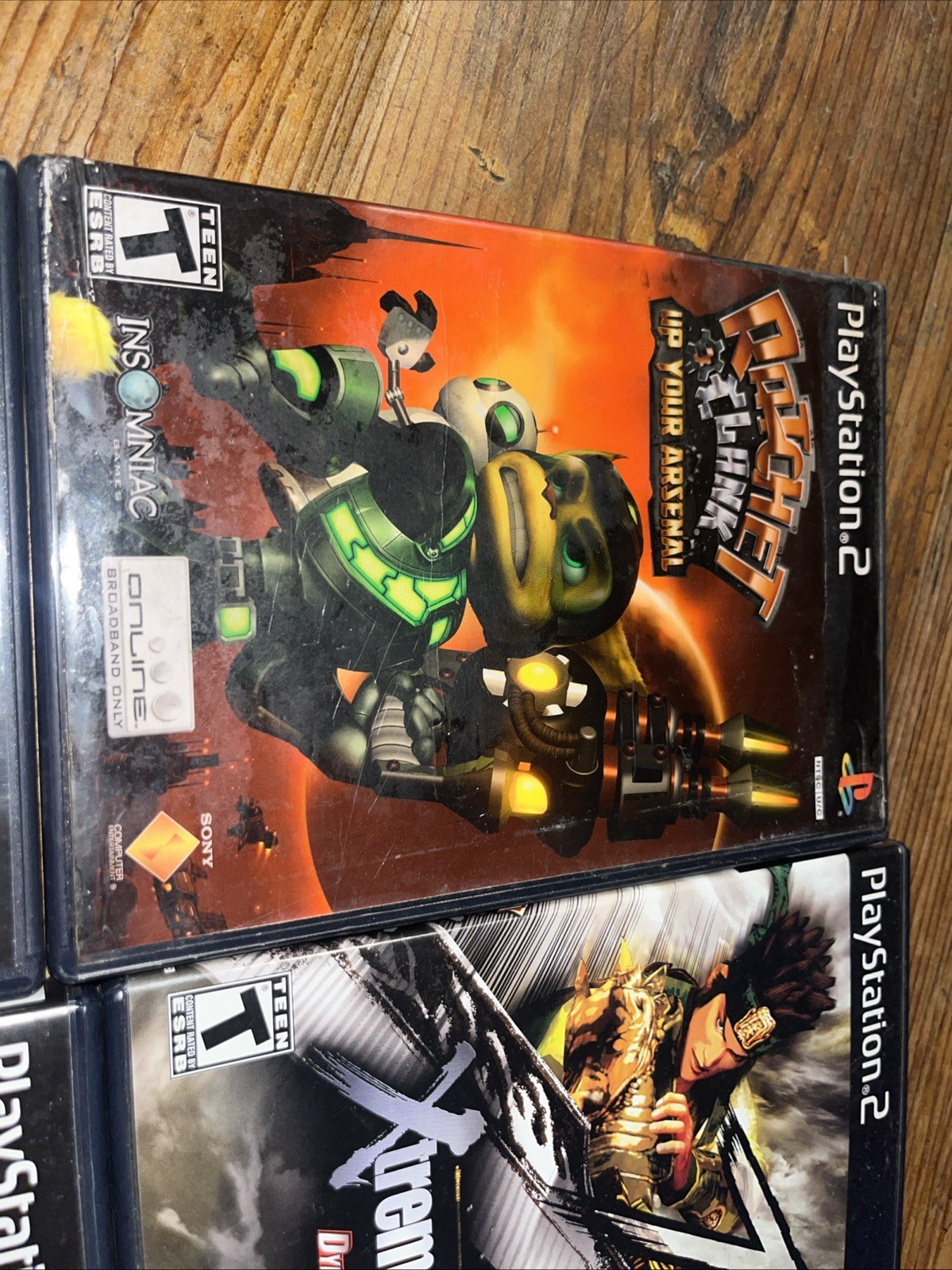 PS2 Game Bundle – .hack Ratchet & Clank Art Of Fighting Xtreme Legends Frogger