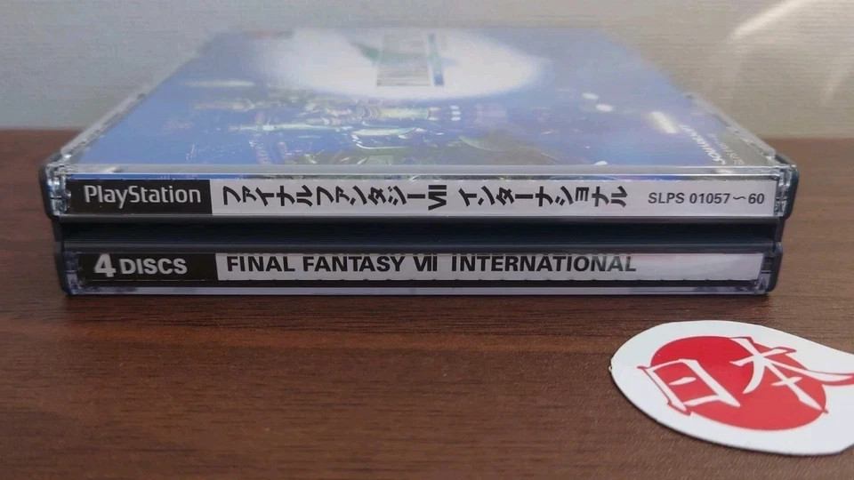 Final Fantasy 7 International + MANUAL VII FF7 PlayStation NTSC-J JAPAN SHIP