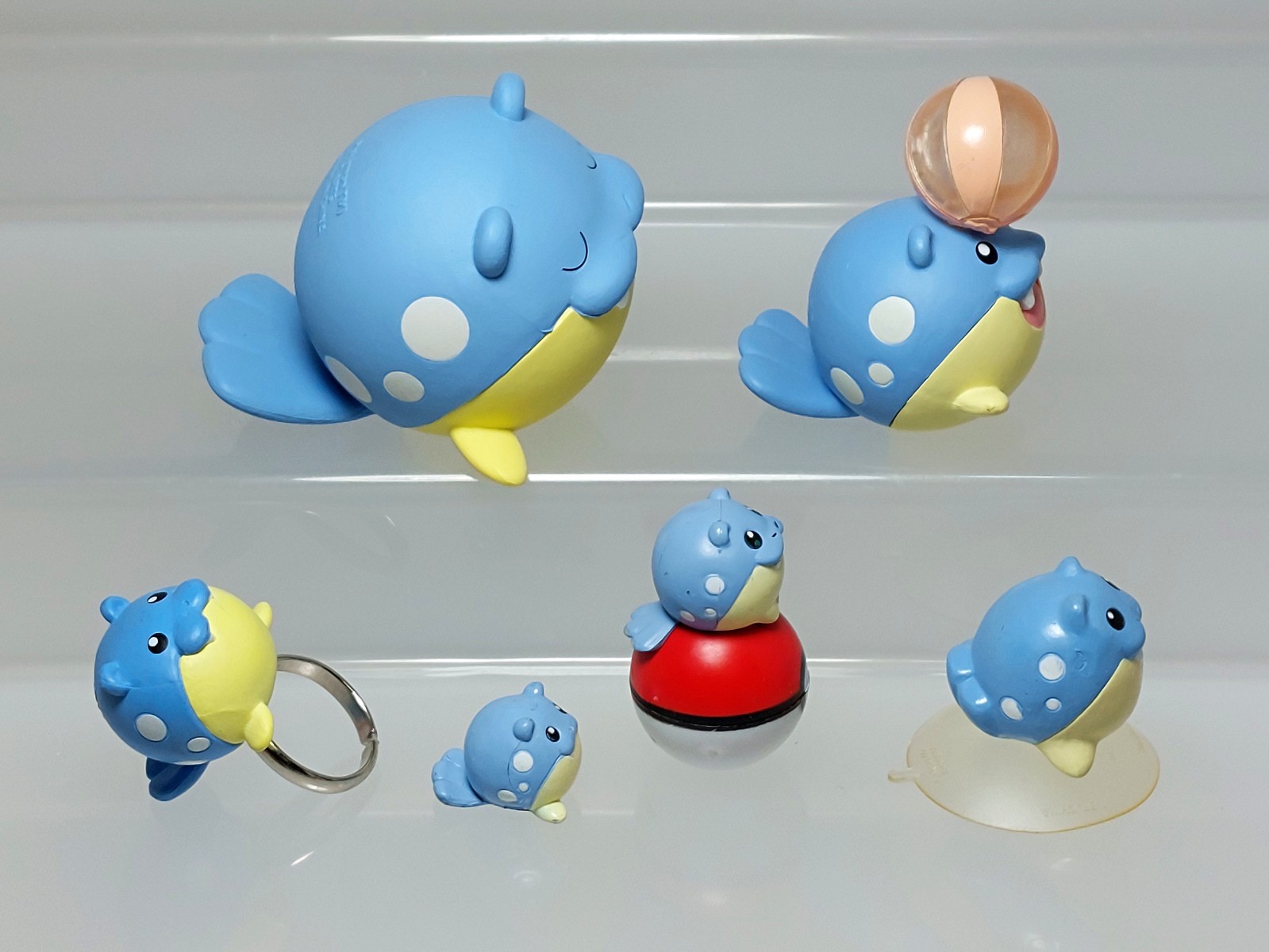 Spheal Tamazarashi Pokemon Mixed Figure Tomy T-ARTS Bandai Banpresto 0.4-1.7in