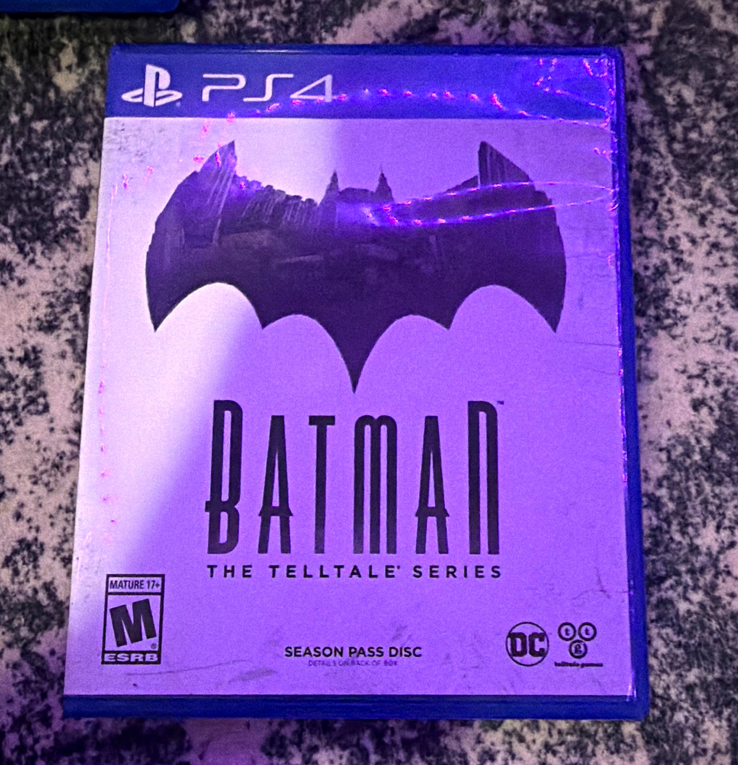 Warner Bros Batman: The Telltale Series Season Pass Disc PS4 NTSC M 2016