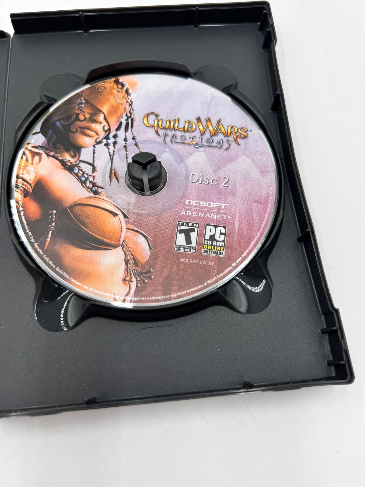Guild Wars Factions PC Big Box Complete RPG Game NCSoft ArenaNet Vintage