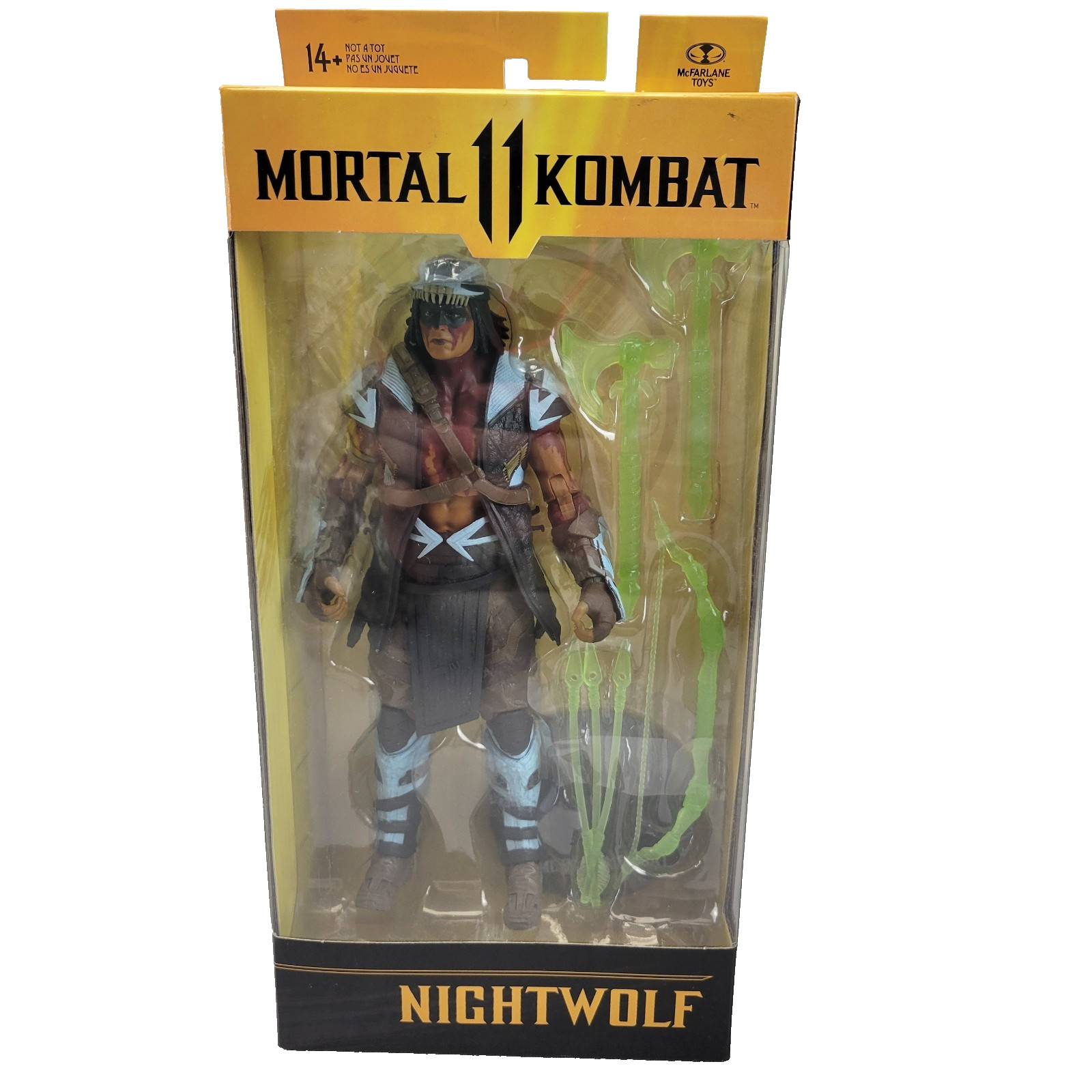 Mortal Kombat Figures Wave 9 NIGHTWOLF 7″ Action Figure McFarlane